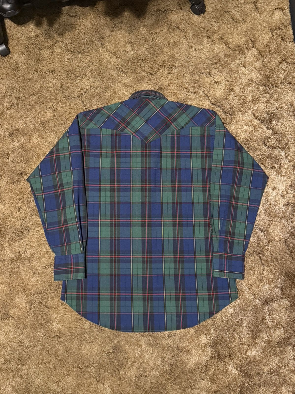 Vintage Vintage Ruddock Shirts Pearl Snap Button Flannel Mens XXL Size US XXL / EU 58 / 5 - 8 Thumbnail