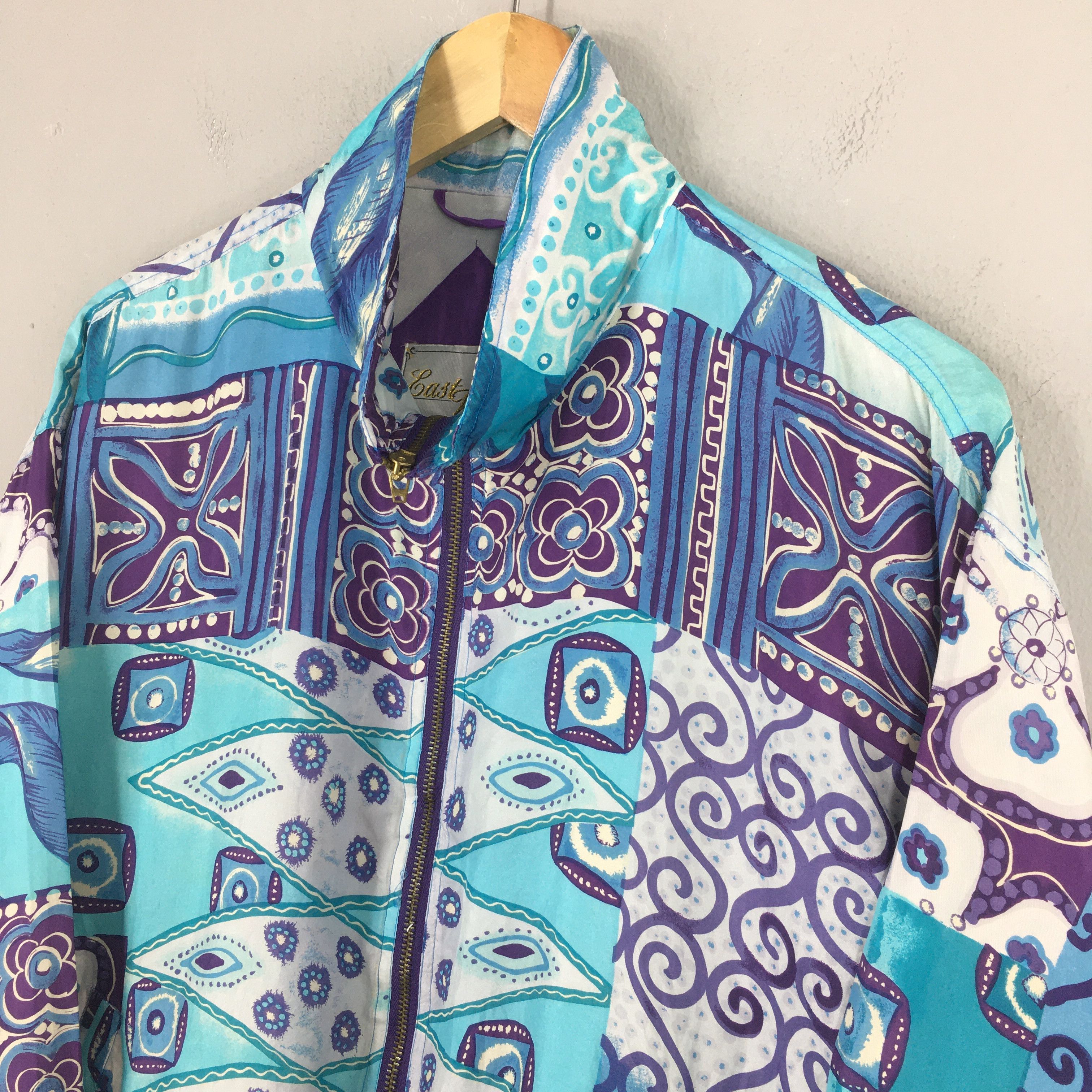 Vintage Vintage 90's Royalty Baroque Silk Jacket Small Size US S / EU 44-46 / 1 - 4 Thumbnail