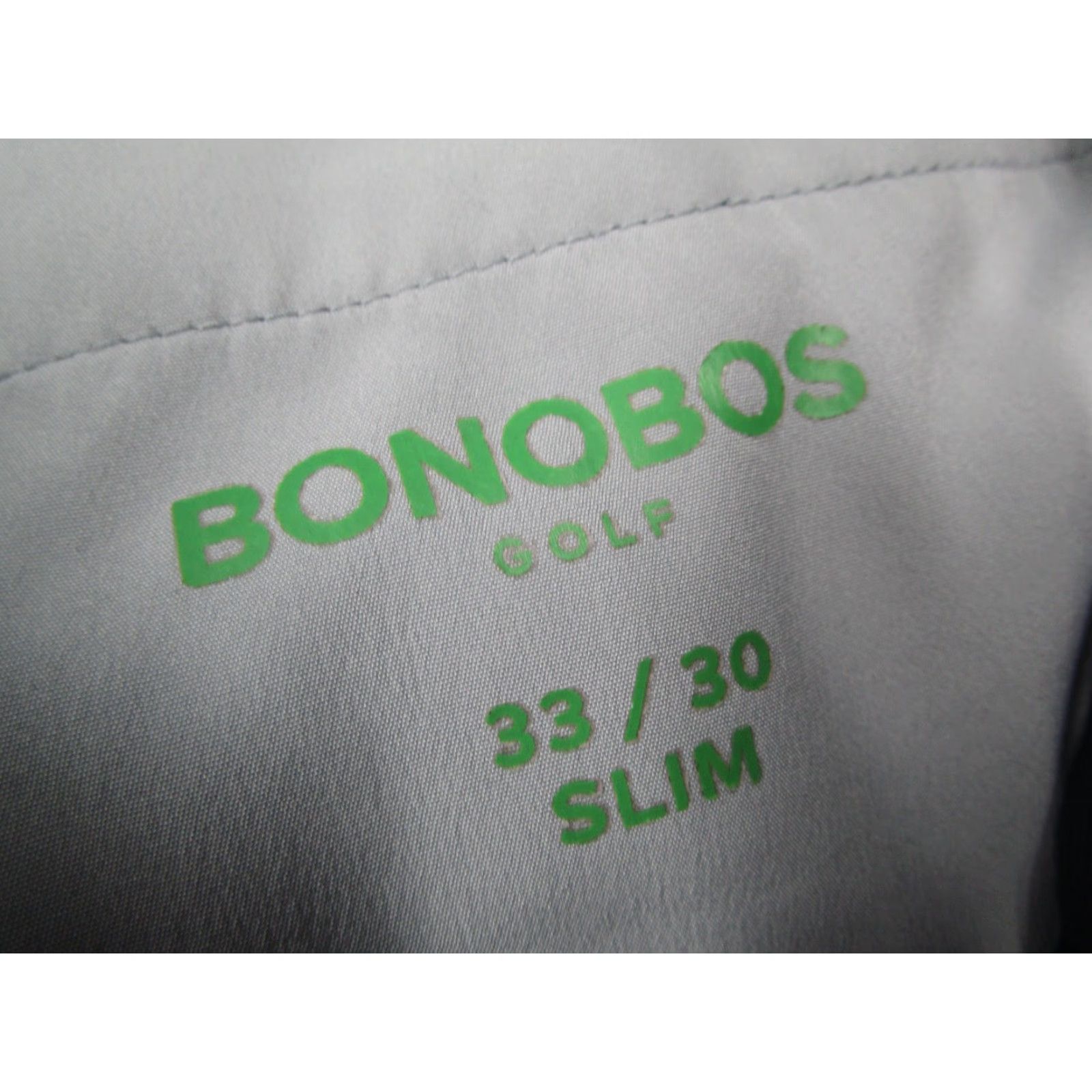 Bonobos Bonobos Golf Pants Mens 33x30 Navy Slim Fit Stretch Performance Casual Activewear Size US 31 - 3 Thumbnail