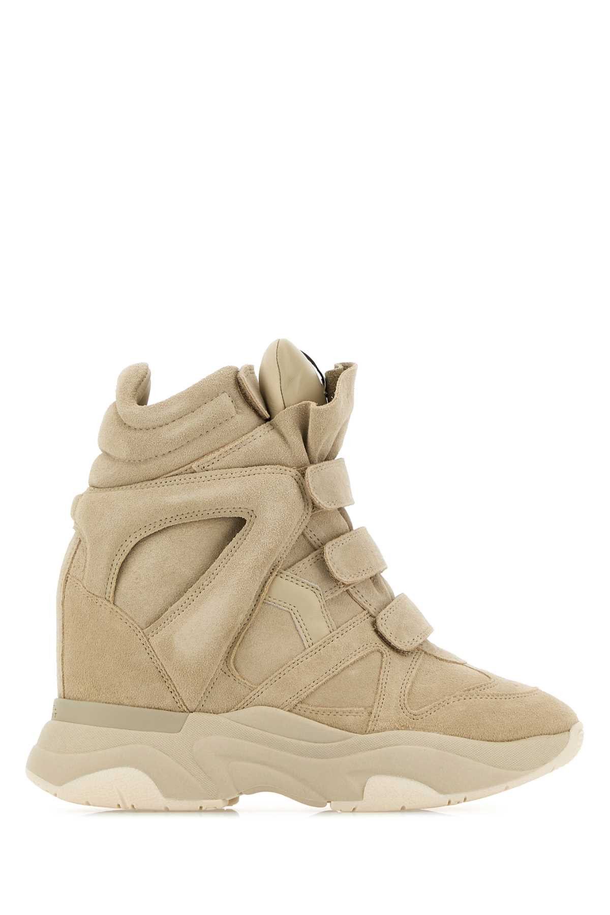 Isabel Marant Beige Suede Balskee Snekaers Size US 10 / IT 40 - 1 Thumbnail