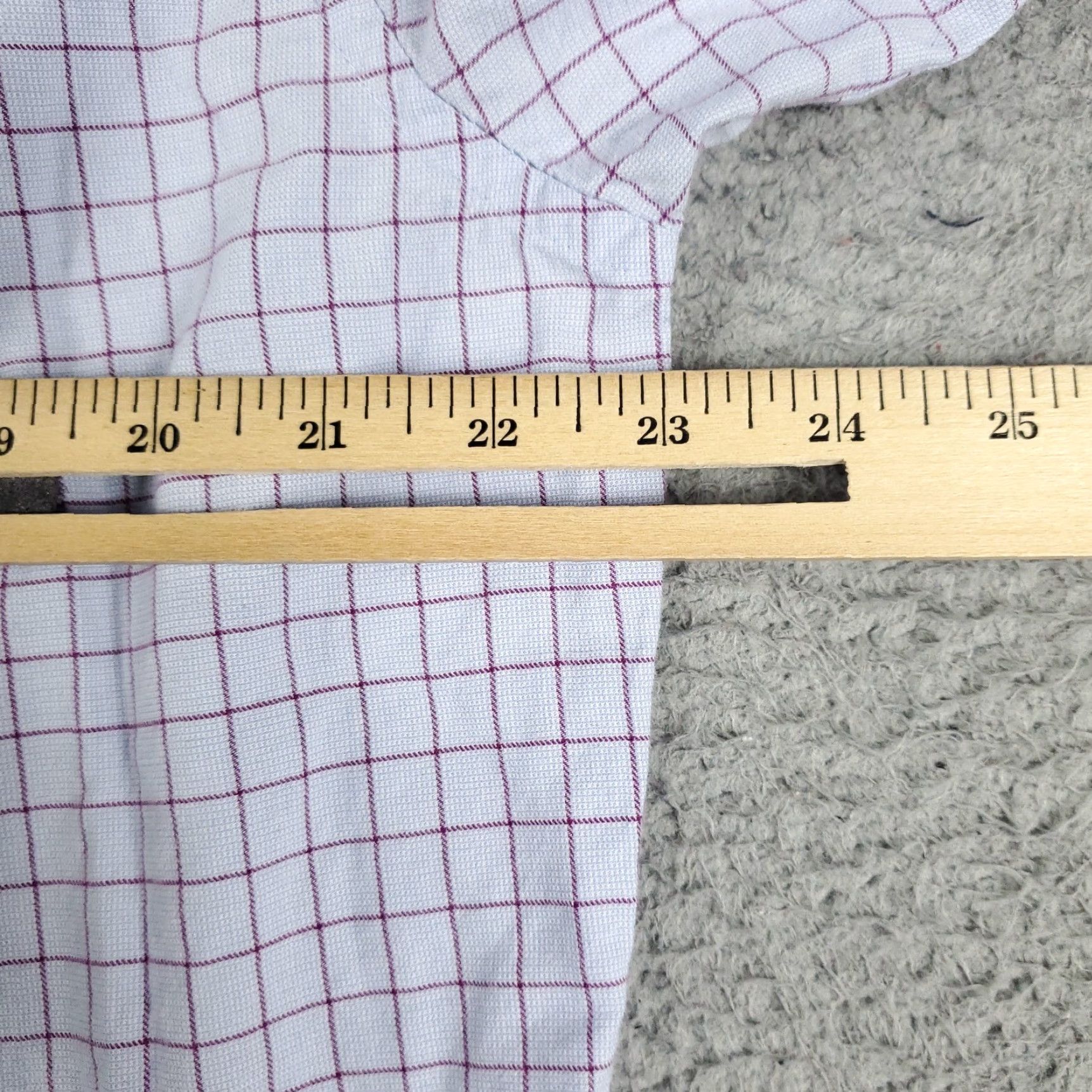 Tommy Hilfiger Tommy Hilfiger Button-Up Shirt Mens Large Blue Check Long Sleeve Casual Modern Size US L / EU 52-54 / 3 - 5 Thumbnail