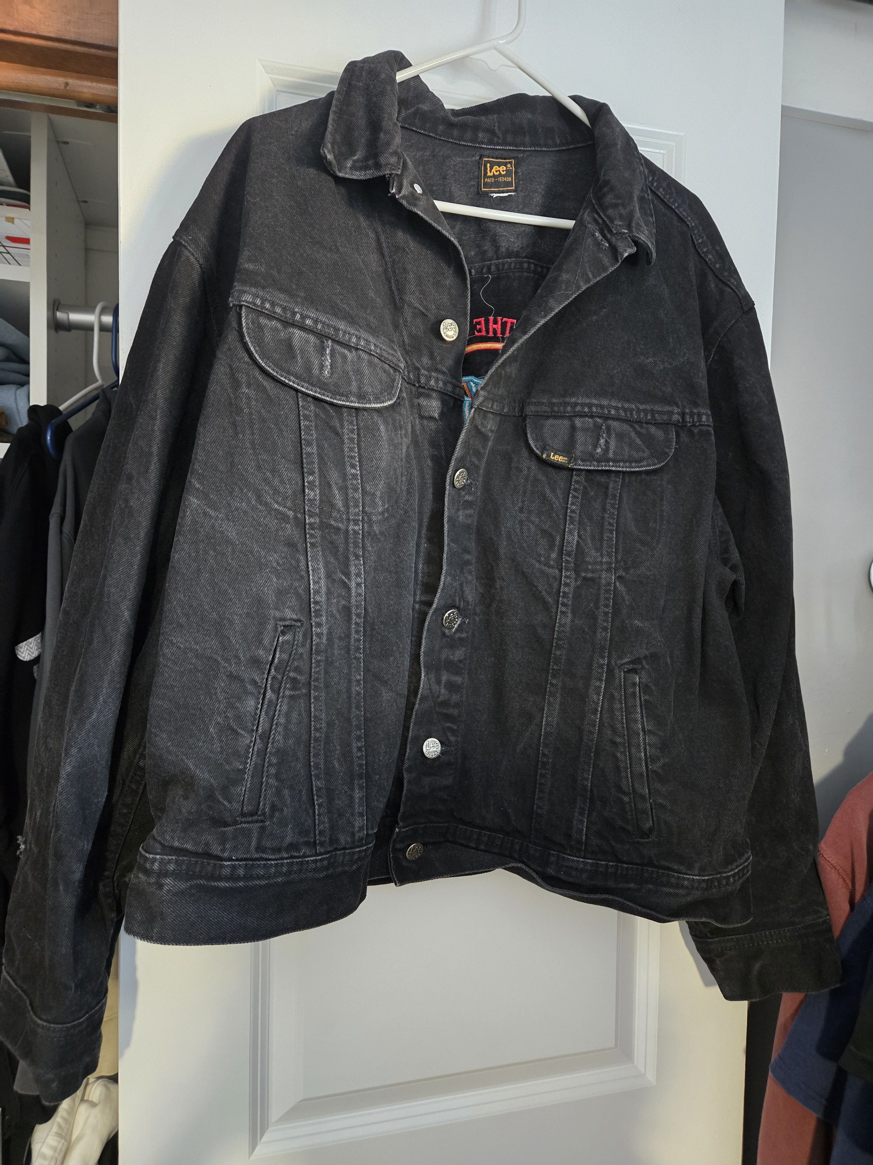 Lee × Vintage Vintage 80's Hard Rock Cafe Chicago Denim Jean Jacket Size US L / EU 52-54 / 3 - 2 Thumbnail