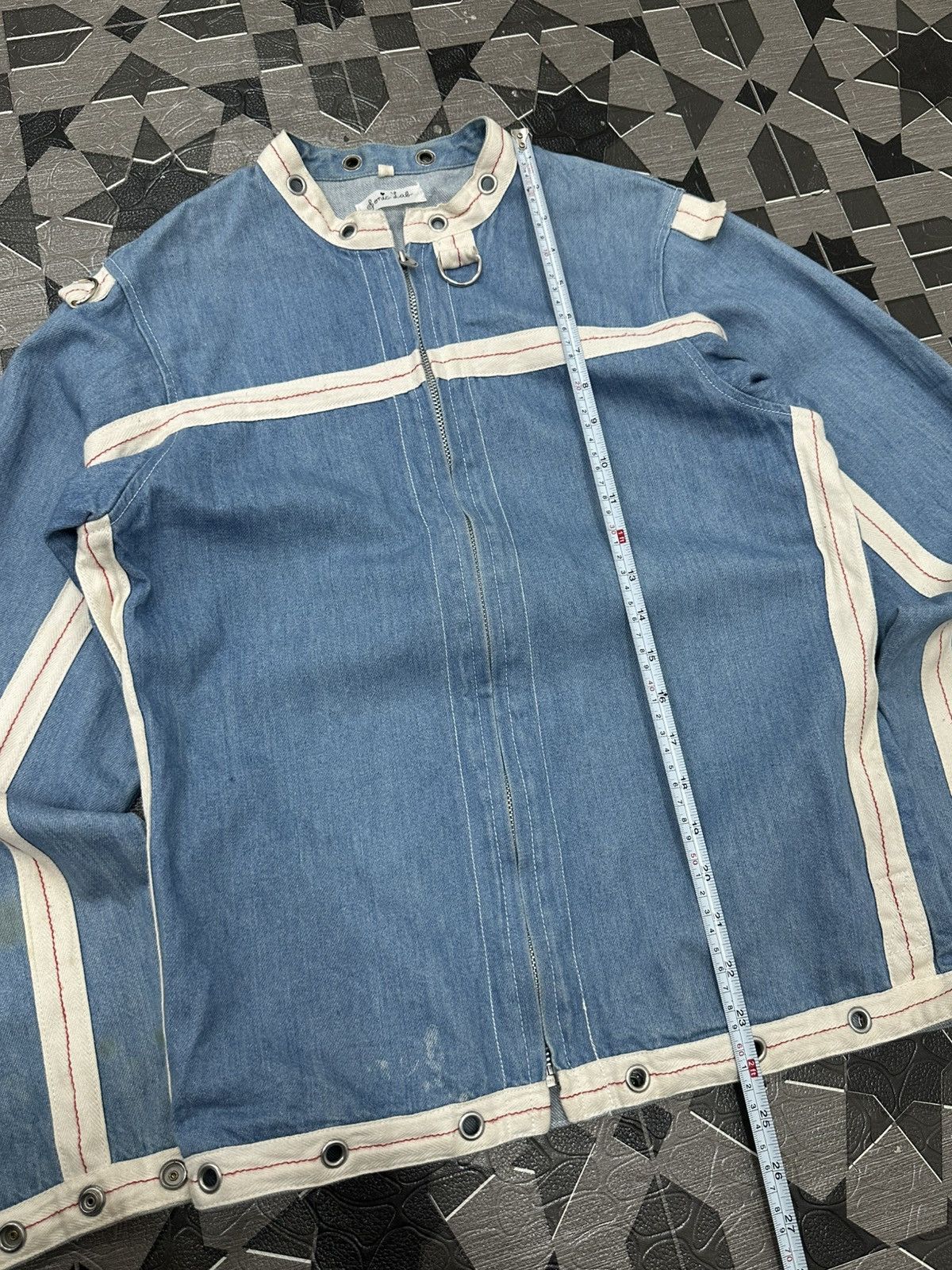 Sonic Lab Sonic Lab (Needles) Nepenthes Denim Zipper Jacket Size US M / EU 48-50 / 2 - 3 Thumbnail