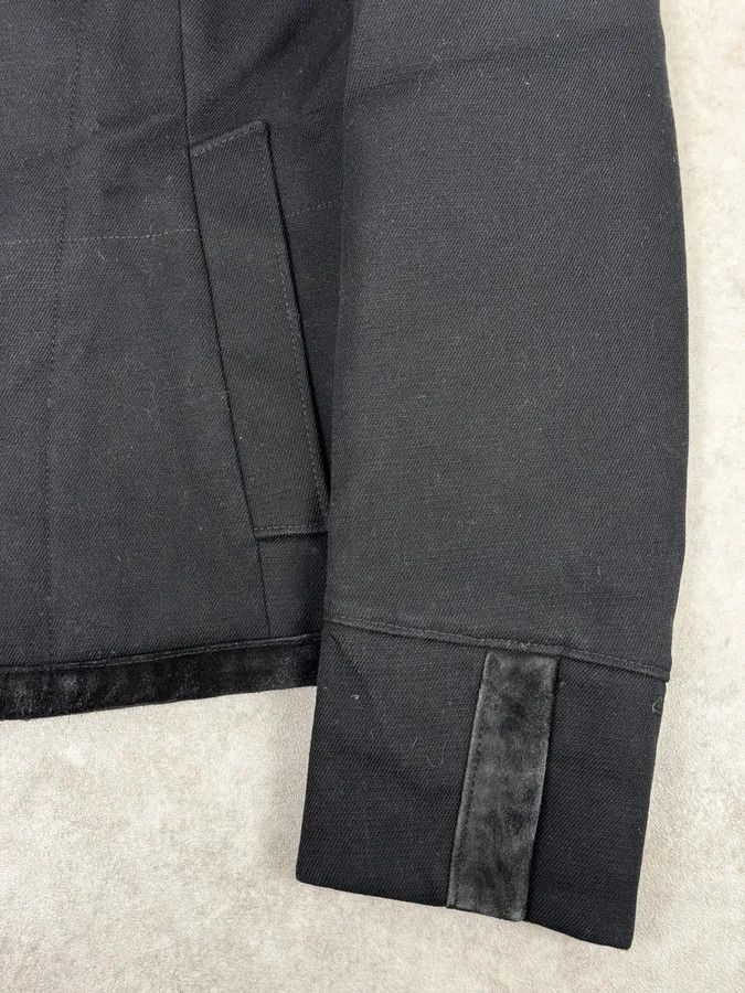 Yves Saint Laurent 2000s Yves Saint Laurent Black Classy Caban Jacket Size 42R - 5 Thumbnail