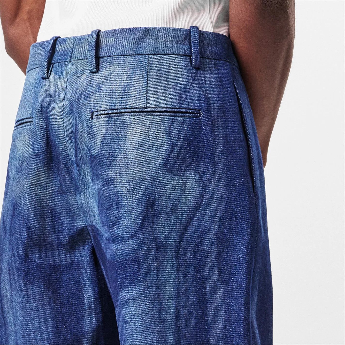 Off-White o1g2r1mq0326 Body Scan Denim Pant Skeleton Graphic Jeans Size US 28 / EU 44 - 5 Thumbnail