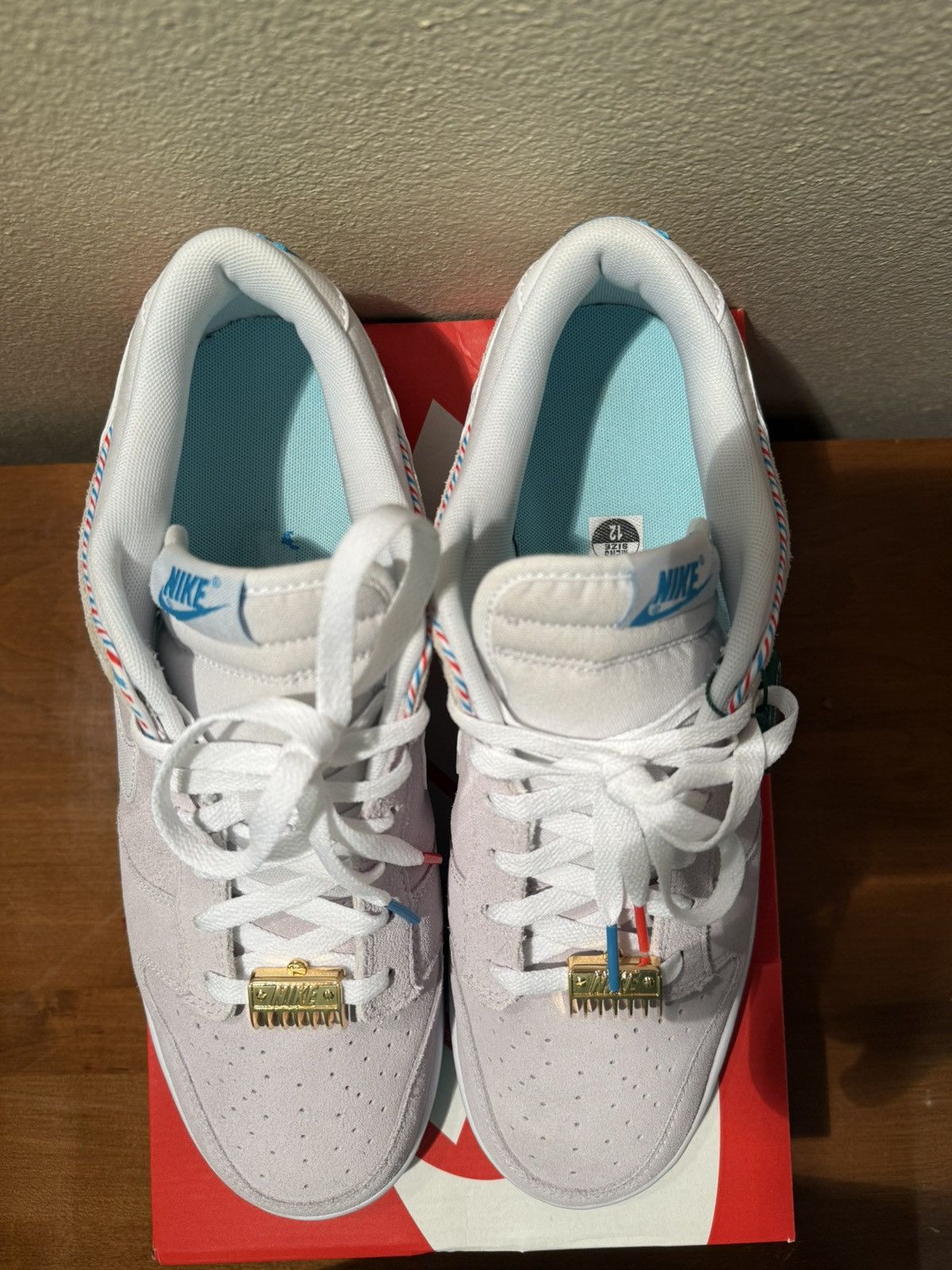 Nike Nike Dunk Low Barbershop Size US 12 / EU 45 - 7 Thumbnail