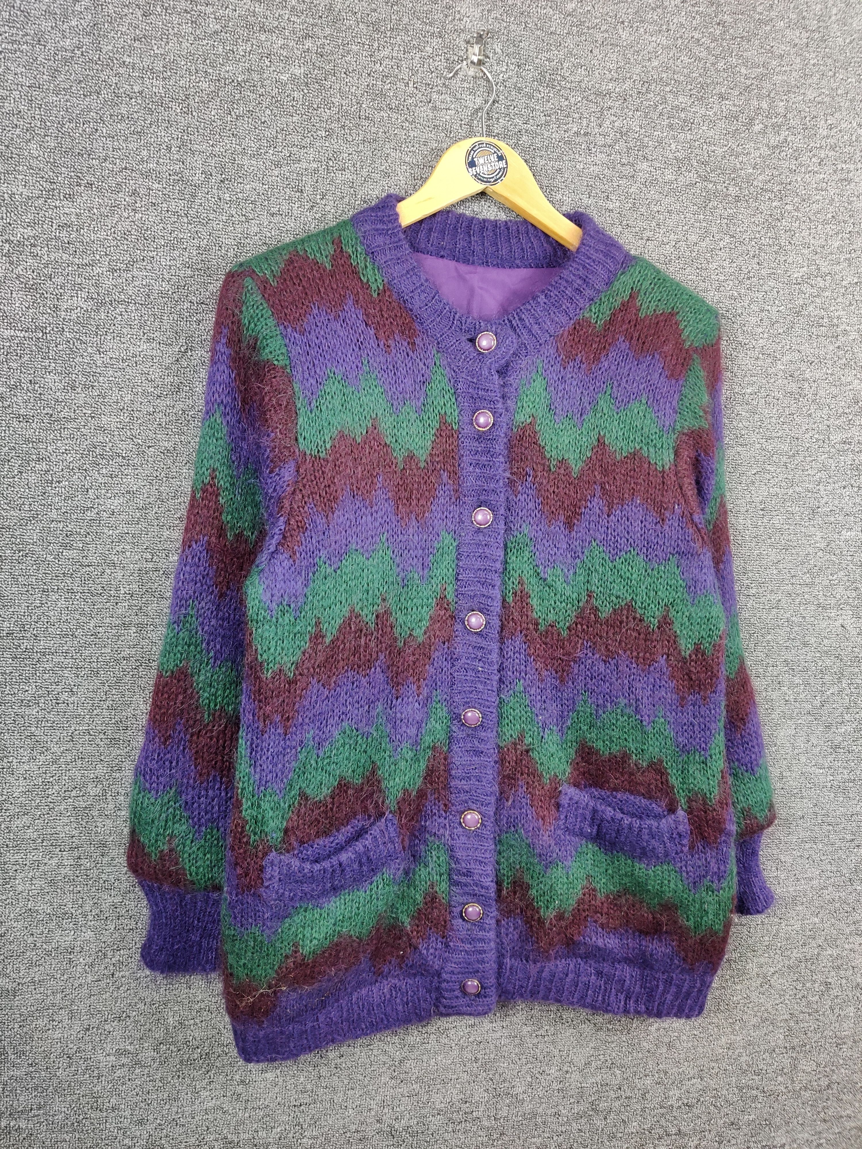 Aran Isles Knitwear Vintage Cardigan Button Up Made Unbrand Size US L / EU 52-54 / 3 - 5 Thumbnail
