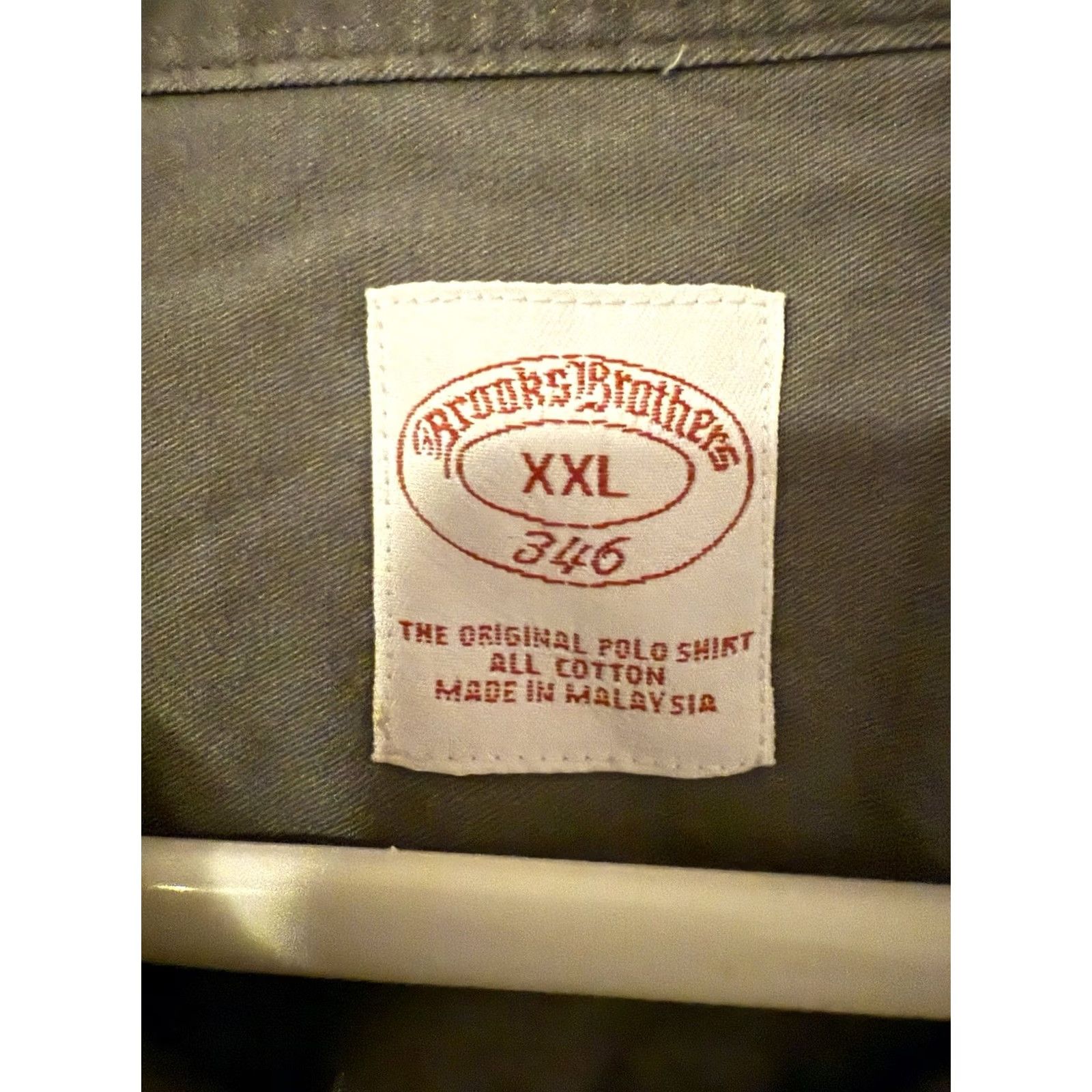 Brooks Brothers Brooks Brothers Button-Up Shirt XXL Gray Solid Regular Collar-Down Men's Office Preppy Classic 2XL Everyday Business Casual Size US XXL / EU 58 / 5 - 4 Thumbnail