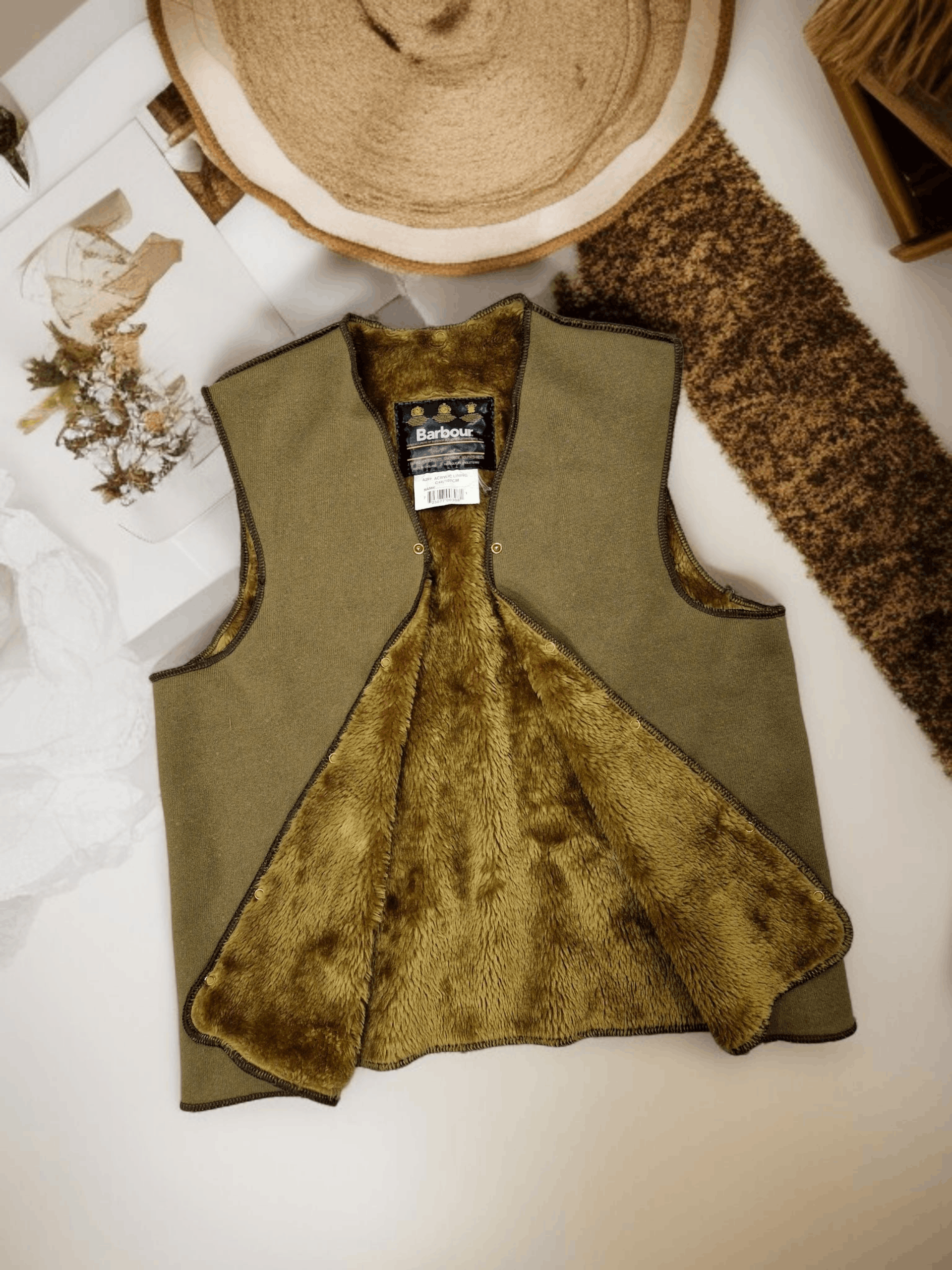Barbour Barbour Vintage Liner Vest Lining, Made in England Size US L / EU 52-54 / 3 - 1 Thumbnail