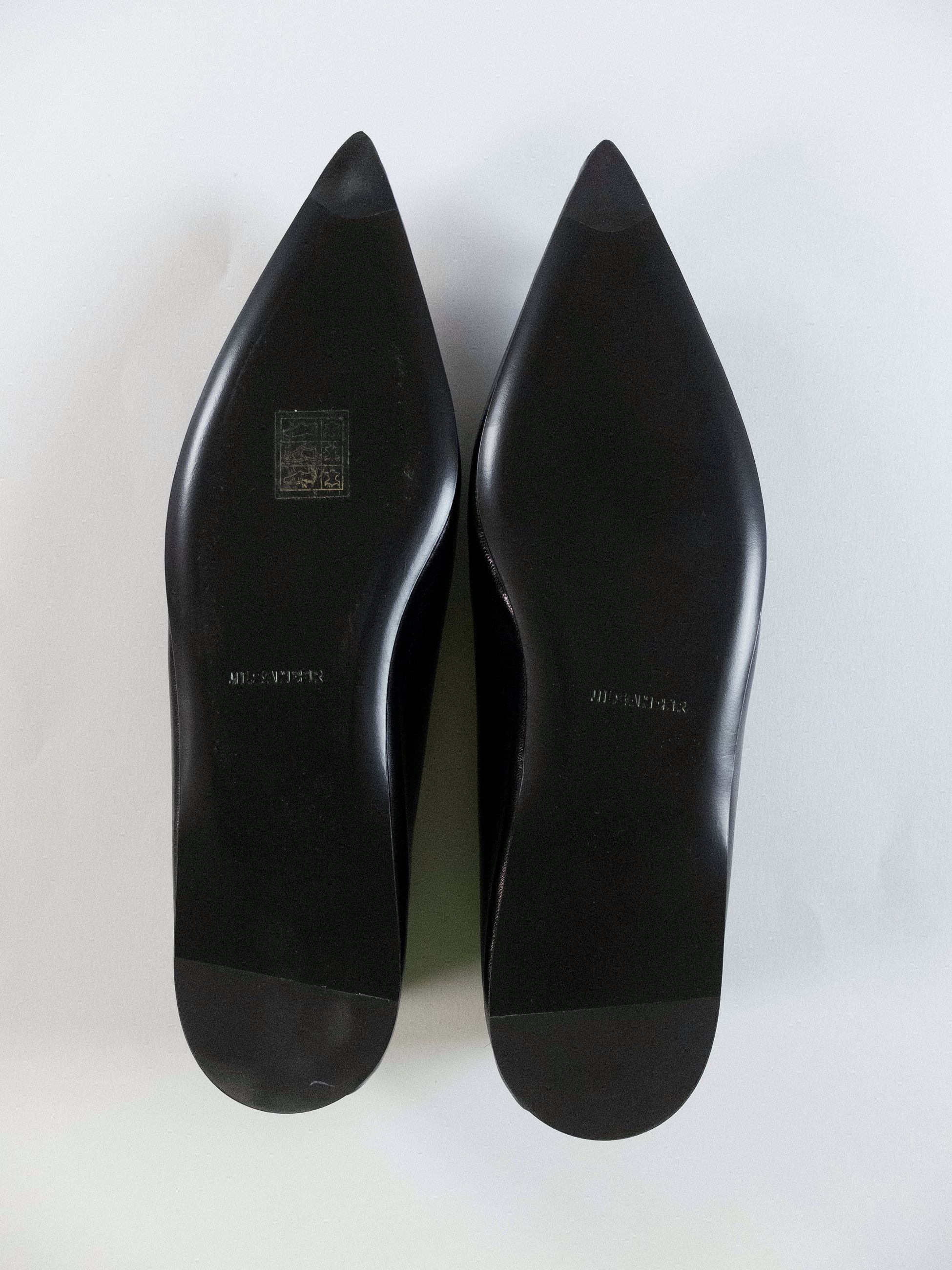 Jil Sander JIL SANDER black knot detailing soft ballerina shoes 8 38 Size US 8 / IT 38 - 8 Thumbnail