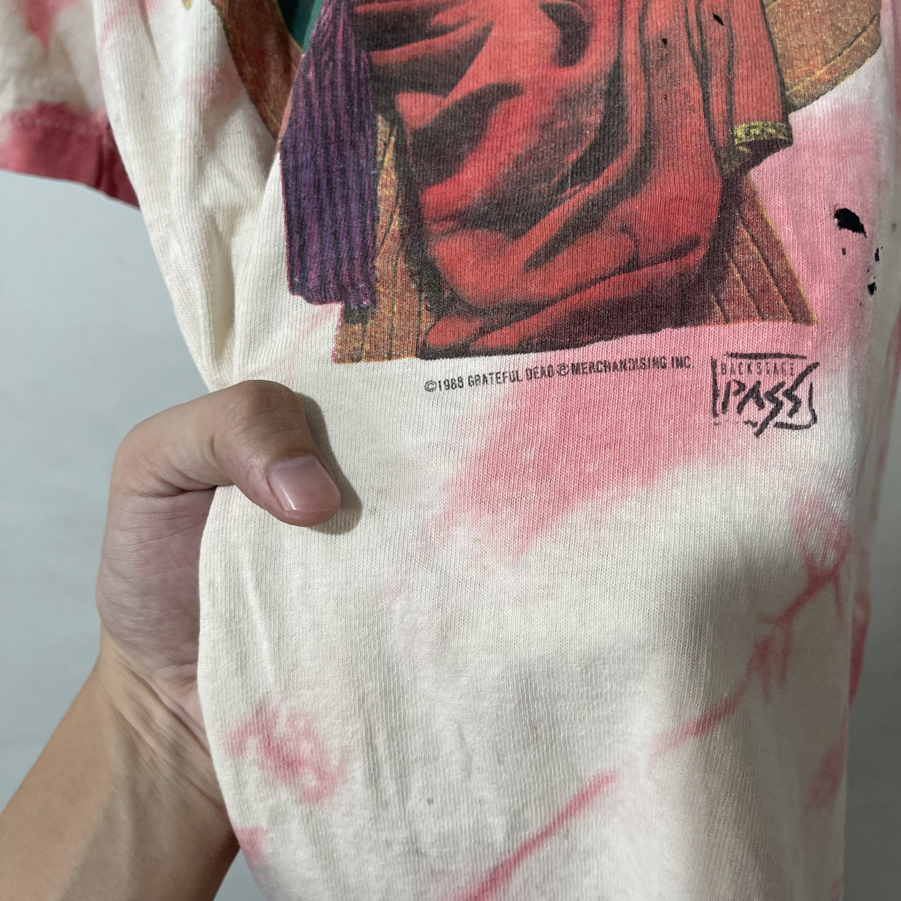 Grateful Dead Vintage 1988 Grateful Dead T-Shirt Size US M / EU 48-50 / 2 - 3 Thumbnail