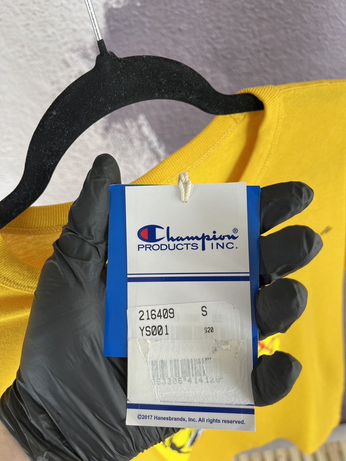 Champion De.Fu.Mo x Champion Futura yellow tee shirt BNWT! Size US S / EU 44-46 / 1 - 8 Thumbnail