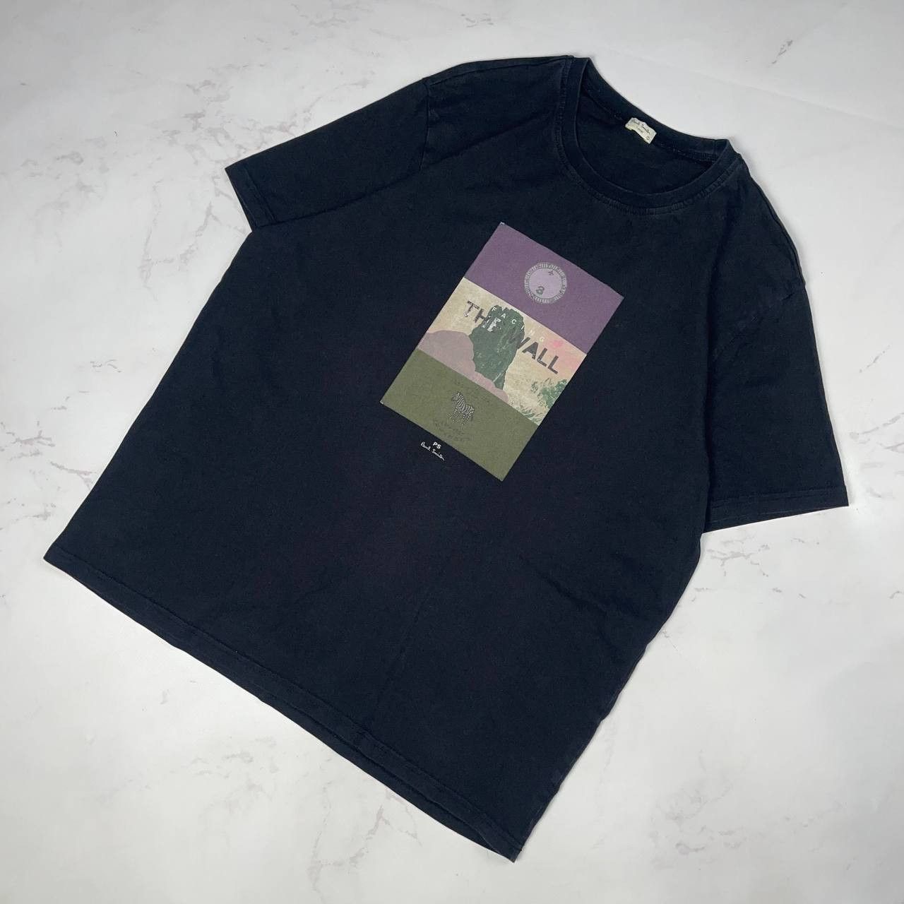 Paul Smith Paul Smith Zebra Print Organic Cotton T-Shirt Tee Black Size US L / EU 52-54 / 3 - 1 Thumbnail
