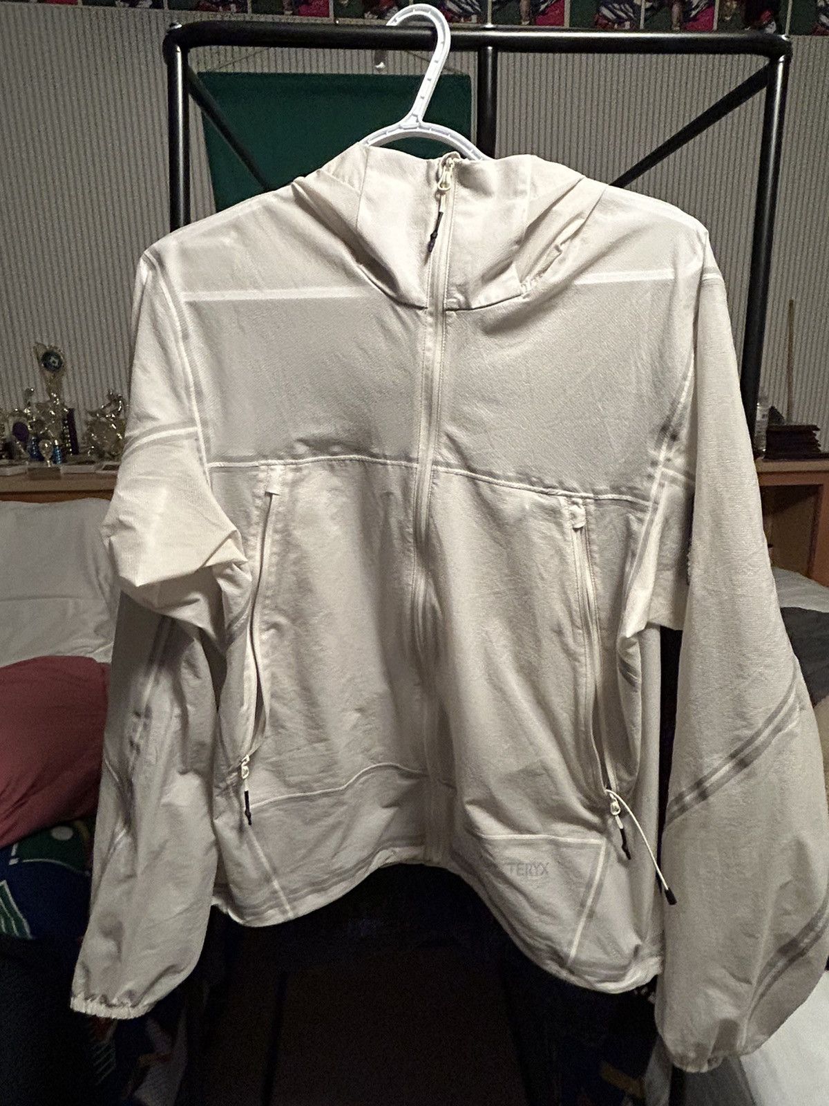 image of Arcteryx Anther Sl System A Size Xs Extra Small Jacket in White, Men's
