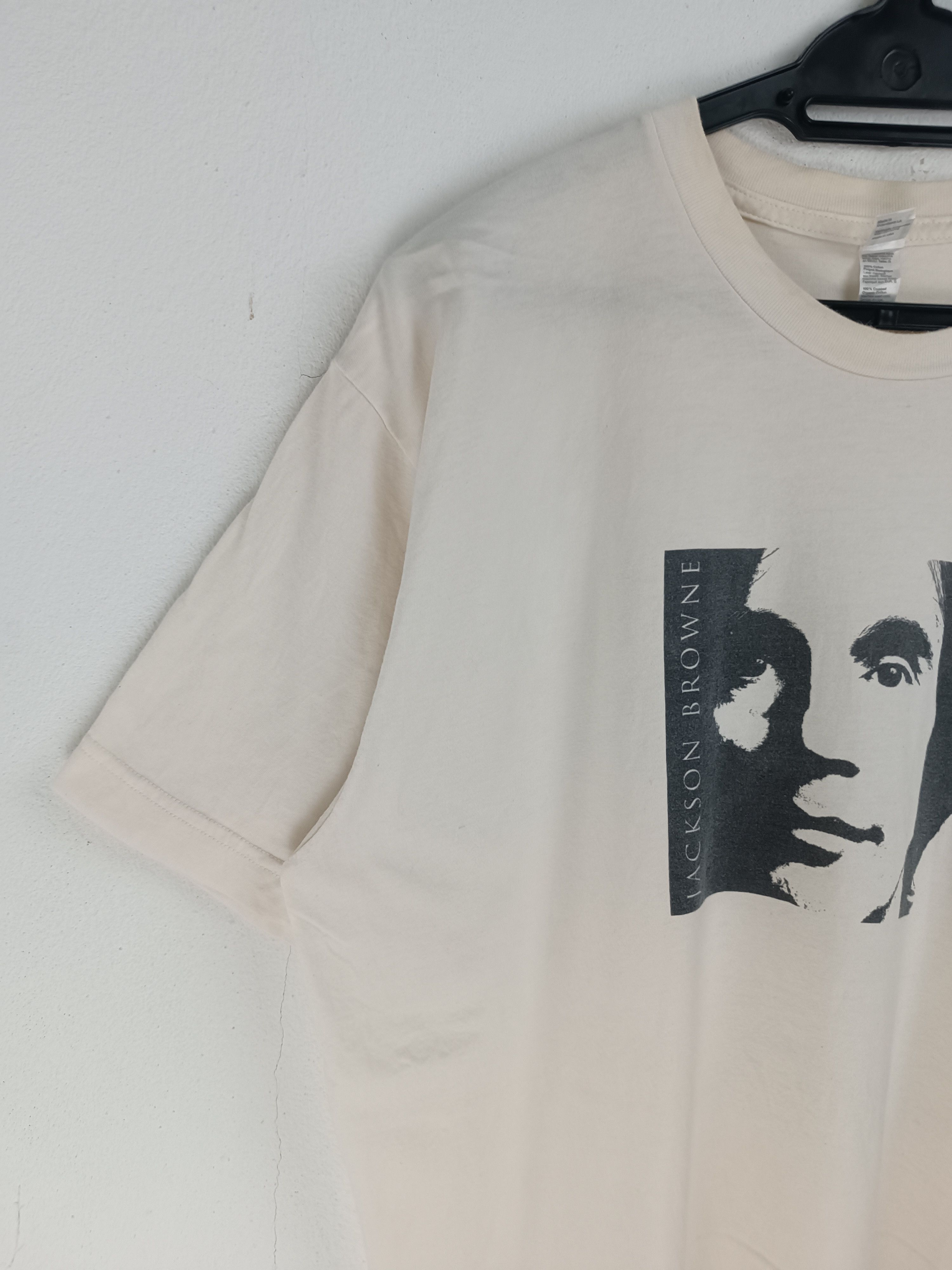 Band Tees VINTAGE 08 JACKSON BROWNE TOUR US springsteen neil young Size US L / EU 52-54 / 3 - 4 Thumbnail
