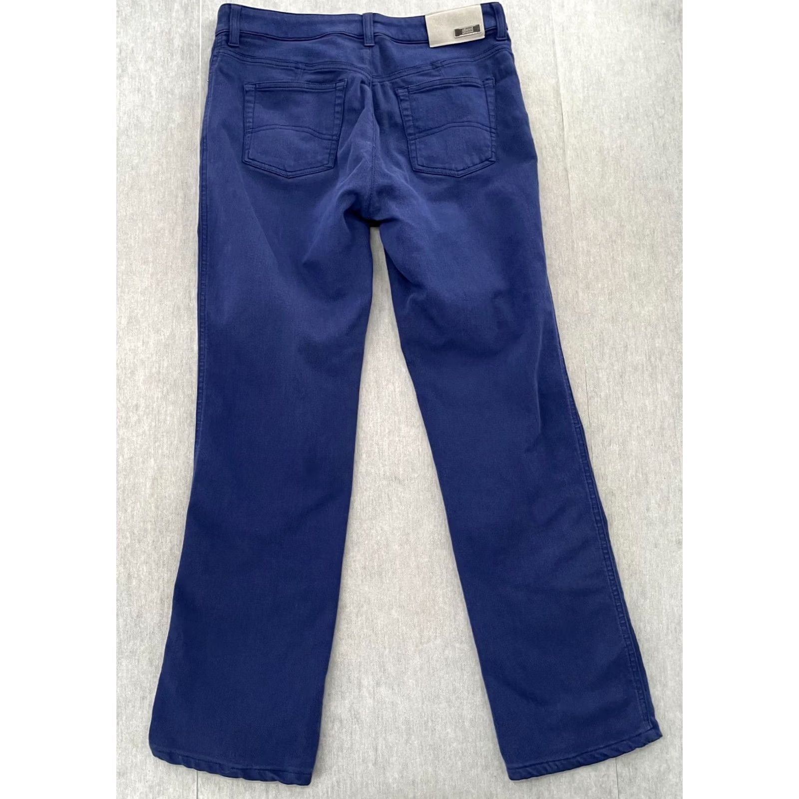 Armani Armani Collezioni Pants 31 Blue Chino Jeans Stretch Straight Fit Mens Size US 31 - 2 Thumbnail
