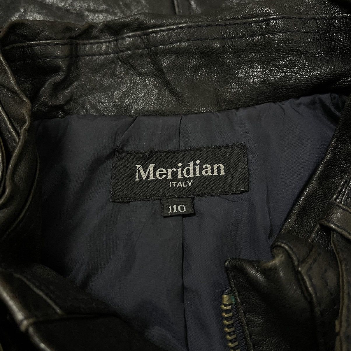 Genuine Leather Meridian Italy Leather Sheepskin Jacket Size US L / EU 52-54 / 3 - 9 Thumbnail