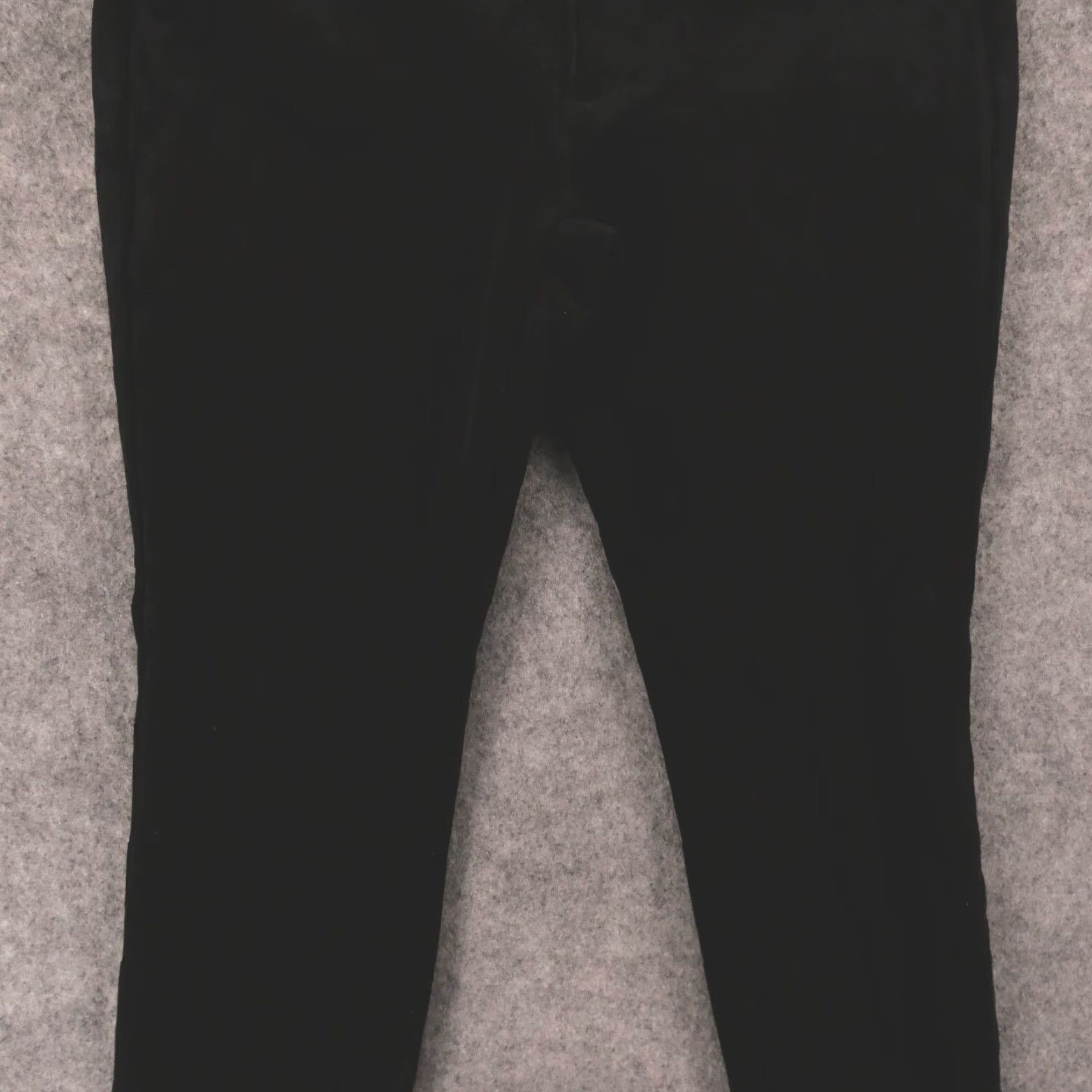 Velour Duluth Pants Womens 2 Stretch Skinny Chino Flat Front Velour Black Size 26" / US 2 / IT 38 - 4 Thumbnail