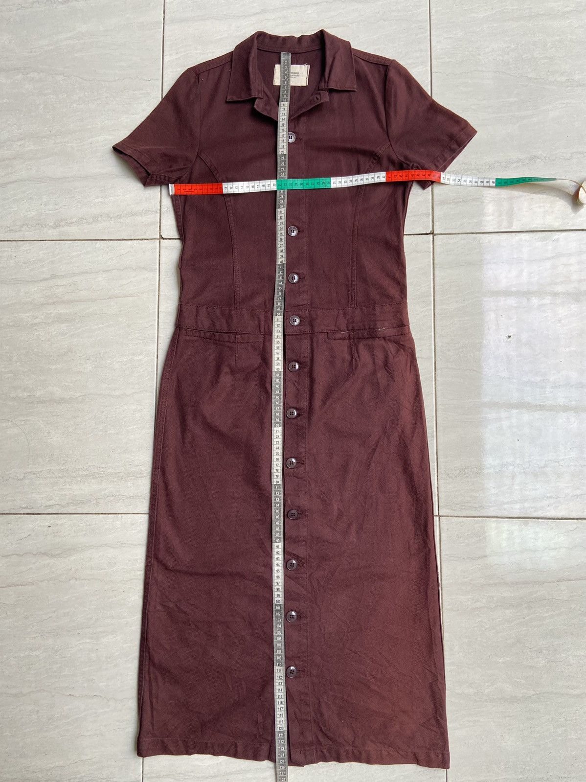 CABANE de ZUCCa × Issey Miyake × Zucca ZUCCA TRAVAIL Maxi Dress Size XS / US 0-2 / IT 36-38 - 2 Thumbnail