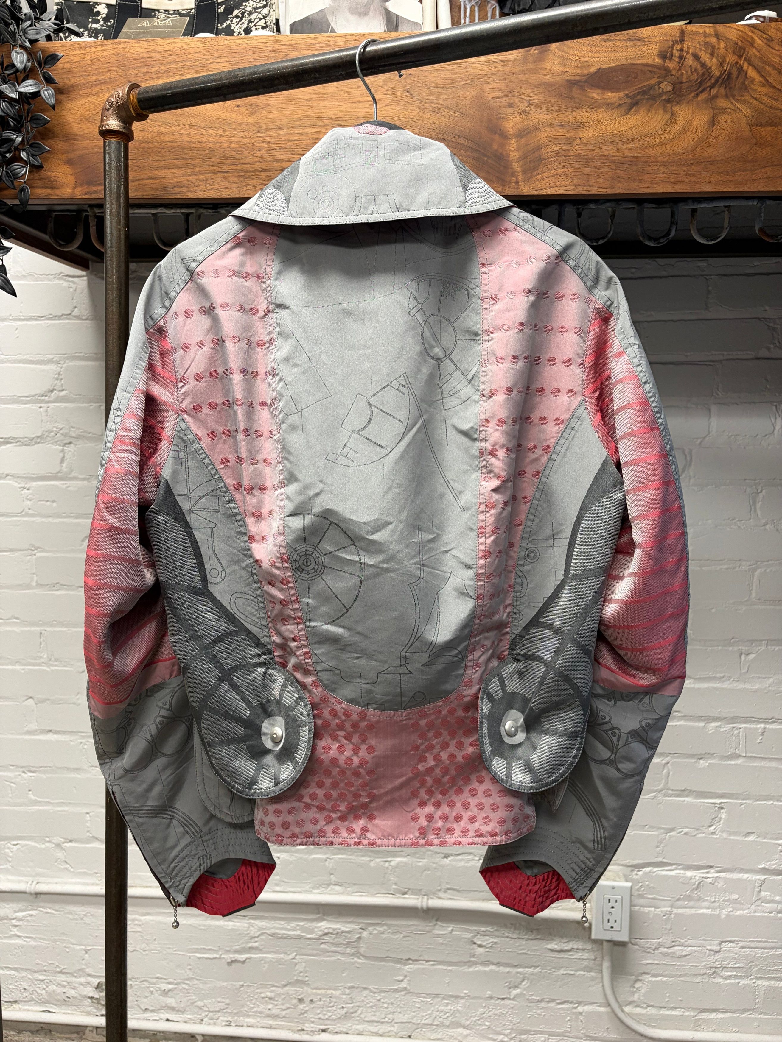 Issey Miyake SS2008 Issey Miyake x Dyson ‘The Wind’ Technical Nylon Biker Jacket Size US XL / EU 56 / 4 - 5 Thumbnail