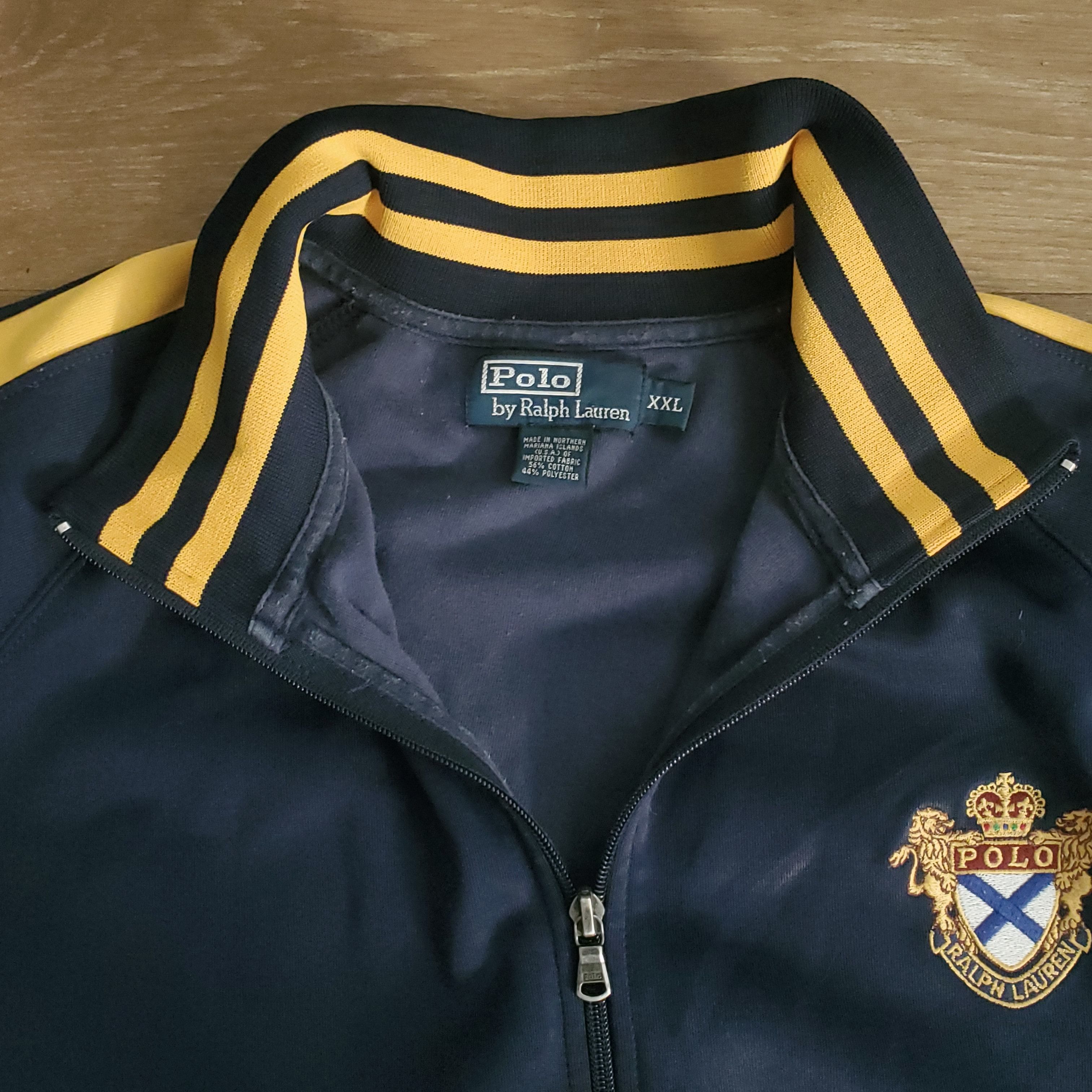 Polo Ralph Lauren Polo Ralph Lauren Gold Crest Lion Full Zip Jacket Size 2XL Size US XXL / EU 58 / 5 - 8 Thumbnail