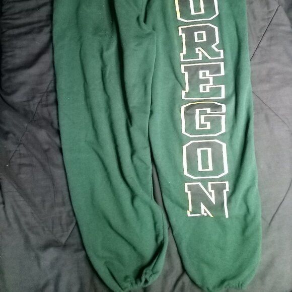 Jerzees Vintage Oregon Ducks Spell Out Sweatpants Joggers Trainers Size US 36 / EU 52 - 3 Thumbnail