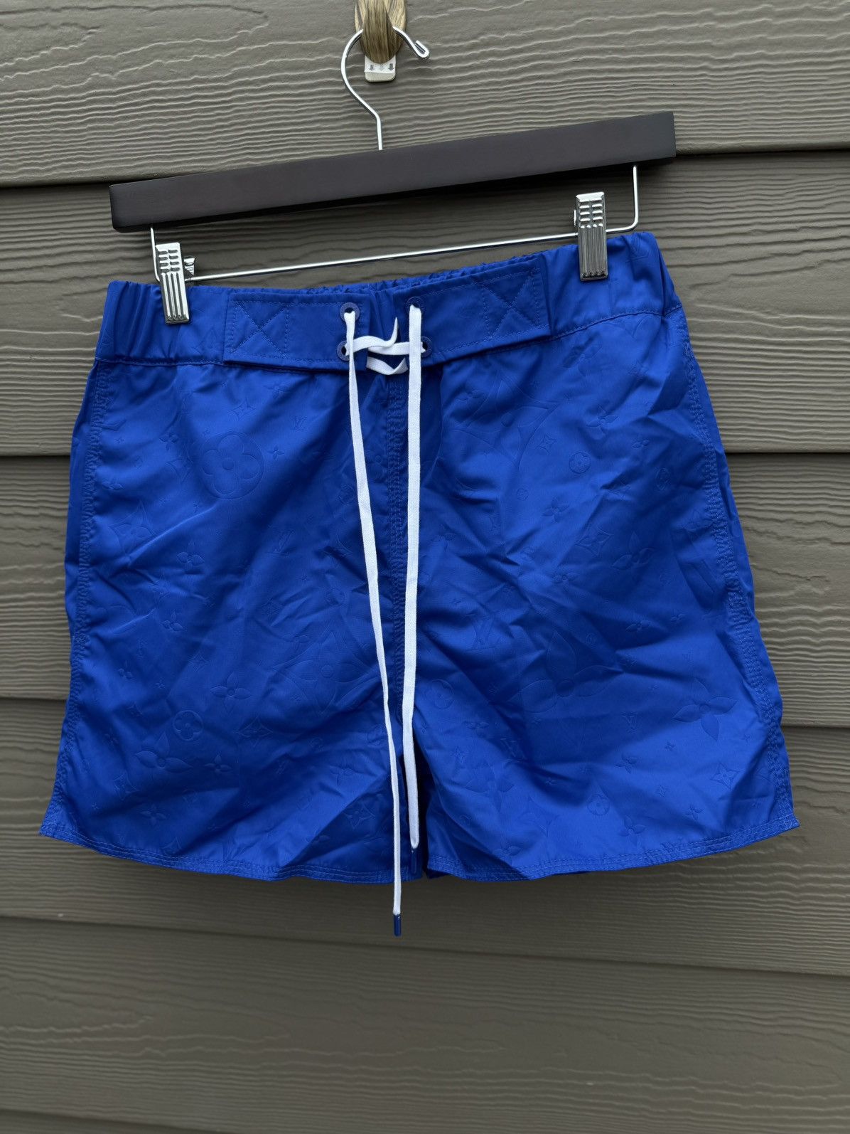 Louis Vuitton Louis Vuitton Blue Summer Swim Trunks Size XS (NEW) Size US 29 - 3 Thumbnail