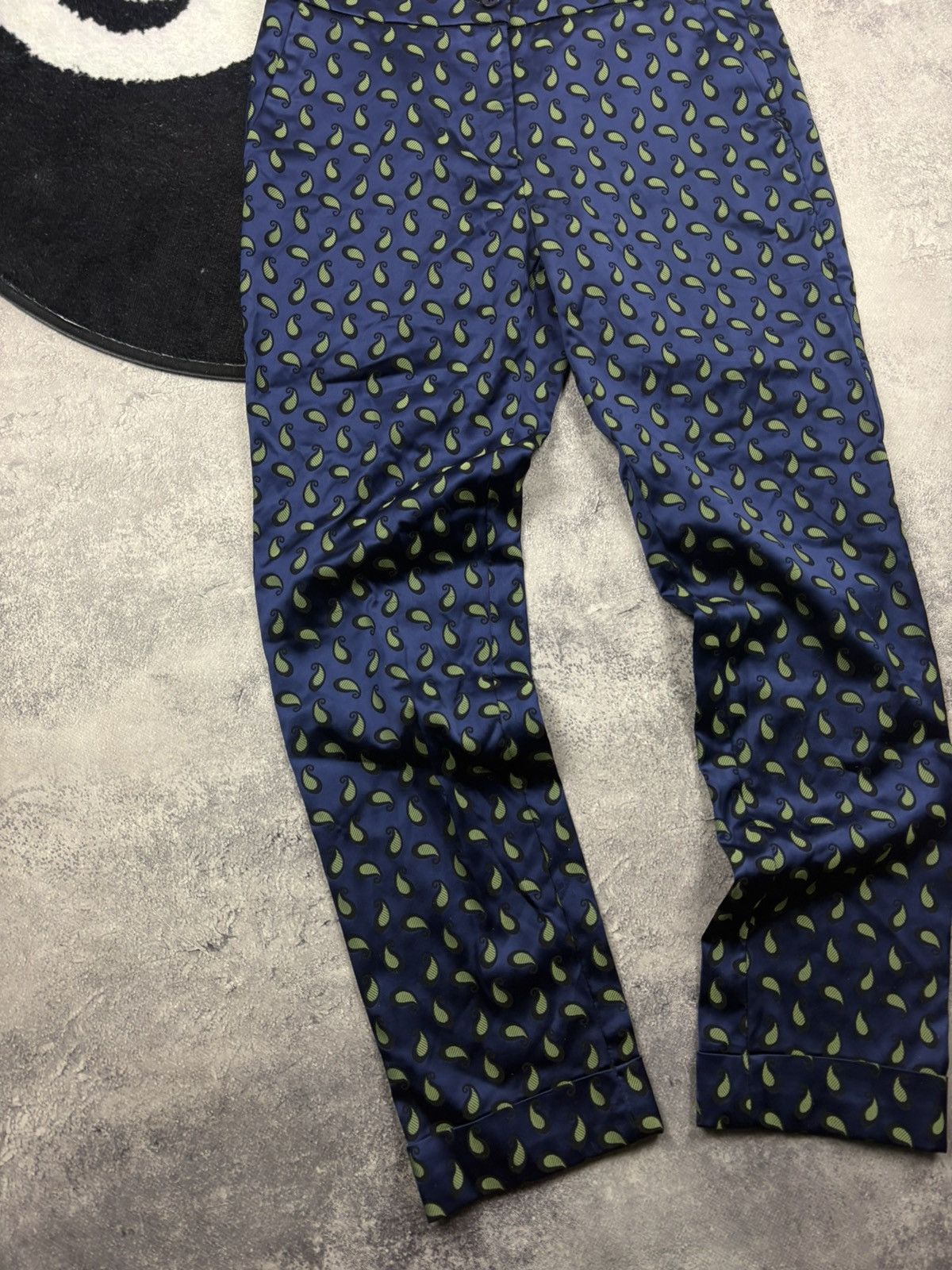 Etro ETRO Vintage Monogram Casual Streetwear Luxury Pants Hype Size 27" / US 4 / IT 40 - 3 Thumbnail