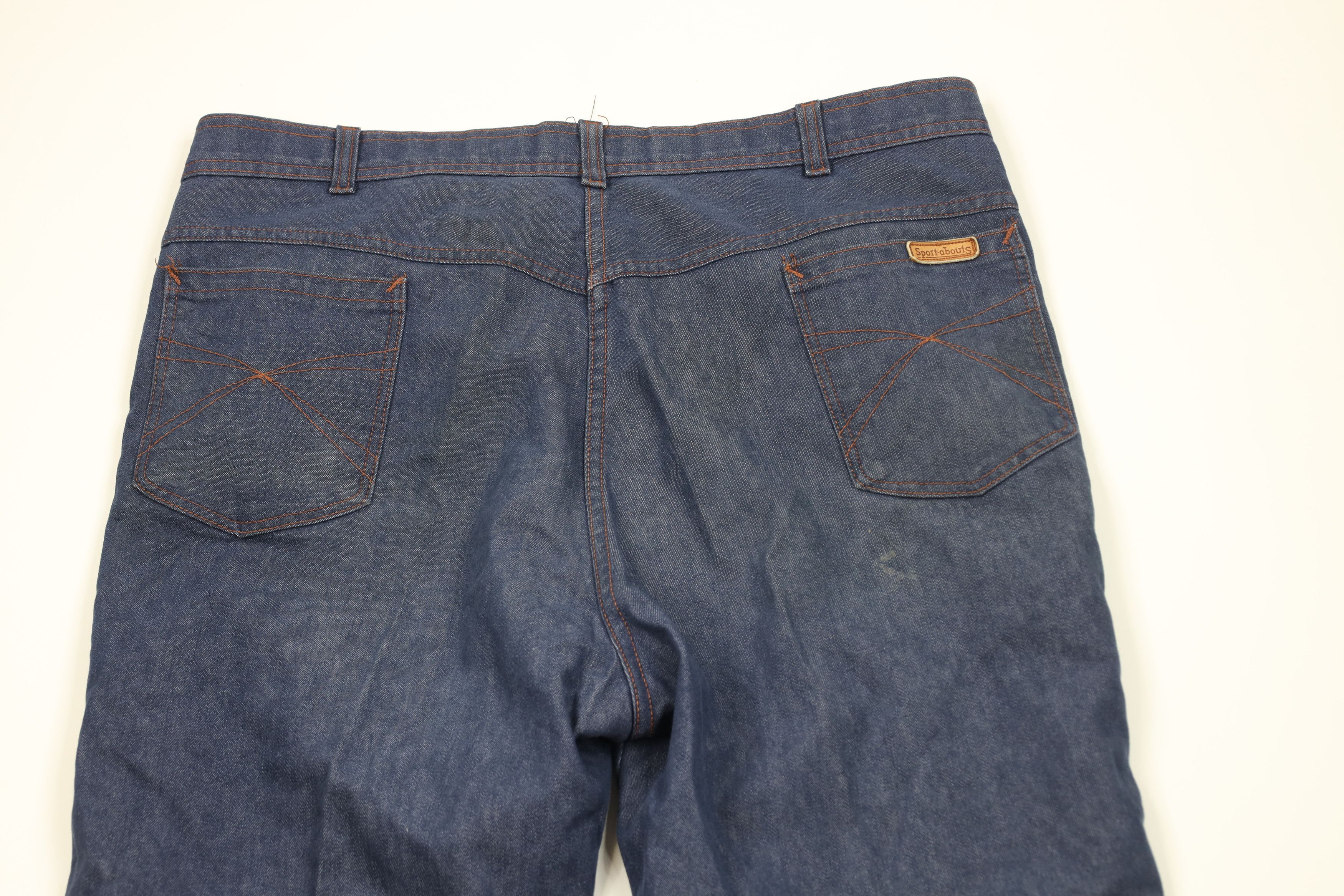 Vintage Vintage 70s Streetwear Wide Leg Bell Bottoms Denim Jeans USA Size US 38 / EU 54 - 9 Thumbnail