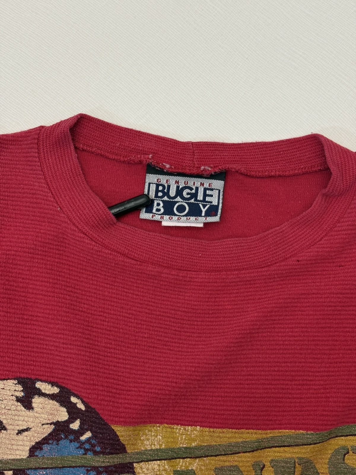Bugle Boy Vintage 90s Bugle Boy Outdoor Adventure Alligator Nature Tee Size US L / EU 52-54 / 3 - 4 Thumbnail
