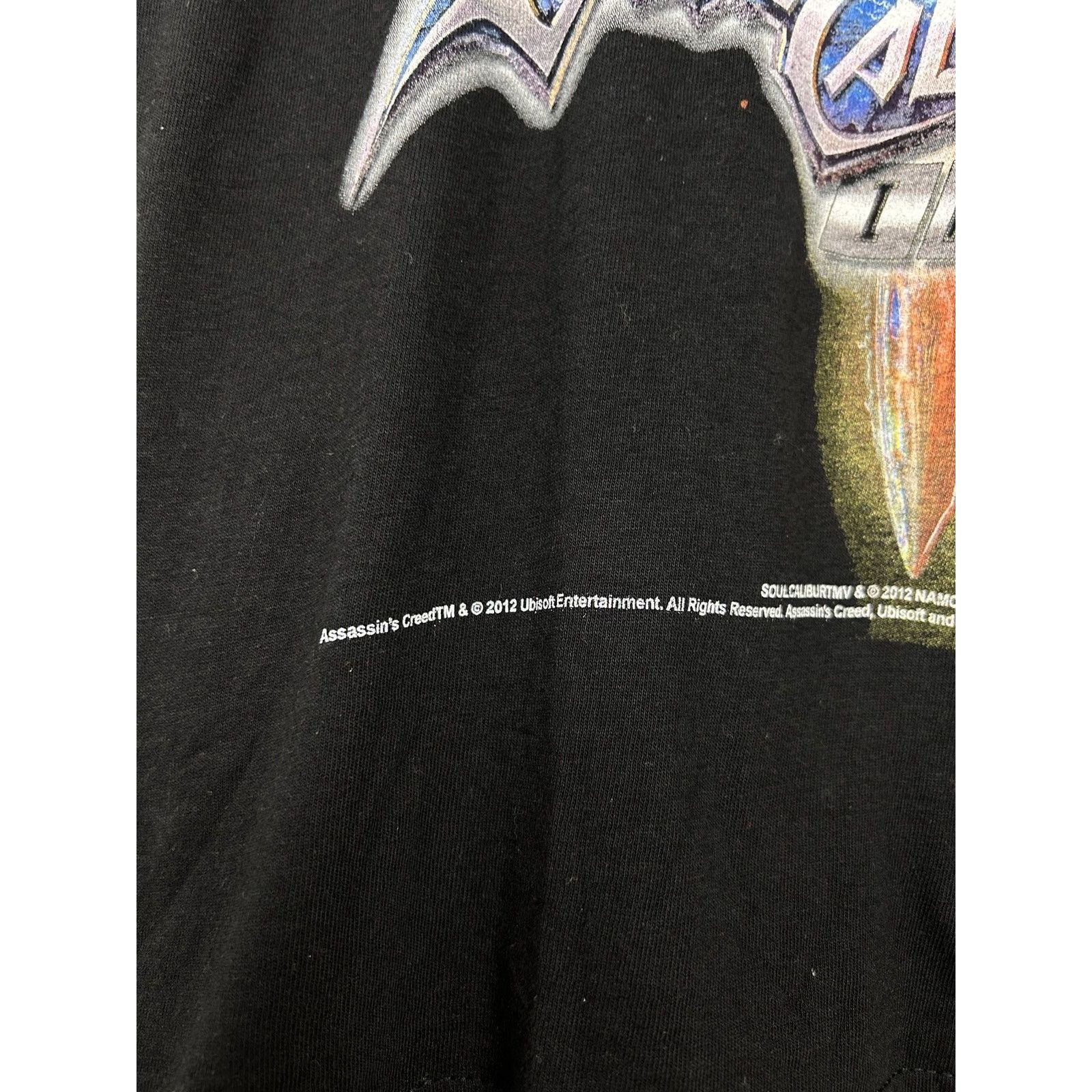 The Game Vintage Soulcalibur V Impact 2012 Tournament T-Shirt Black Size US L / EU 52-54 / 3 - 6 Thumbnail