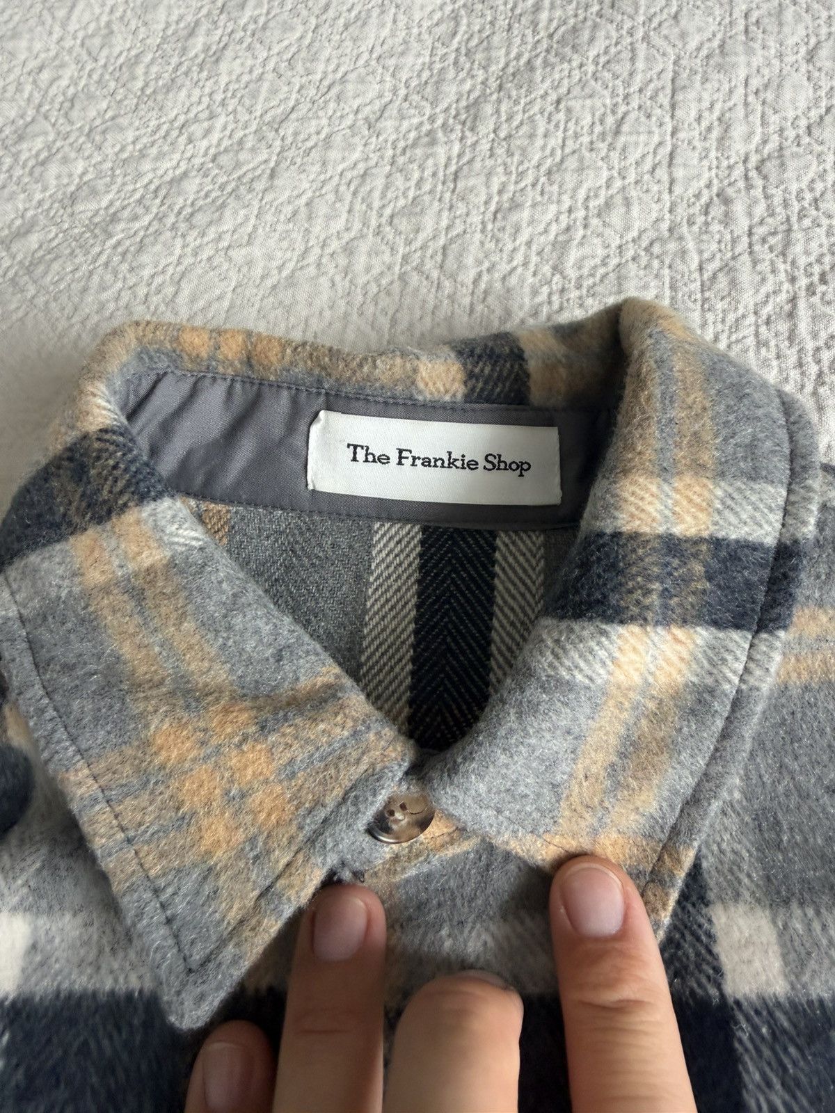 Frankie Shop Frankie shop oversized boxy wool shirt Size US M / EU 48-50 / 2 - 4 Thumbnail