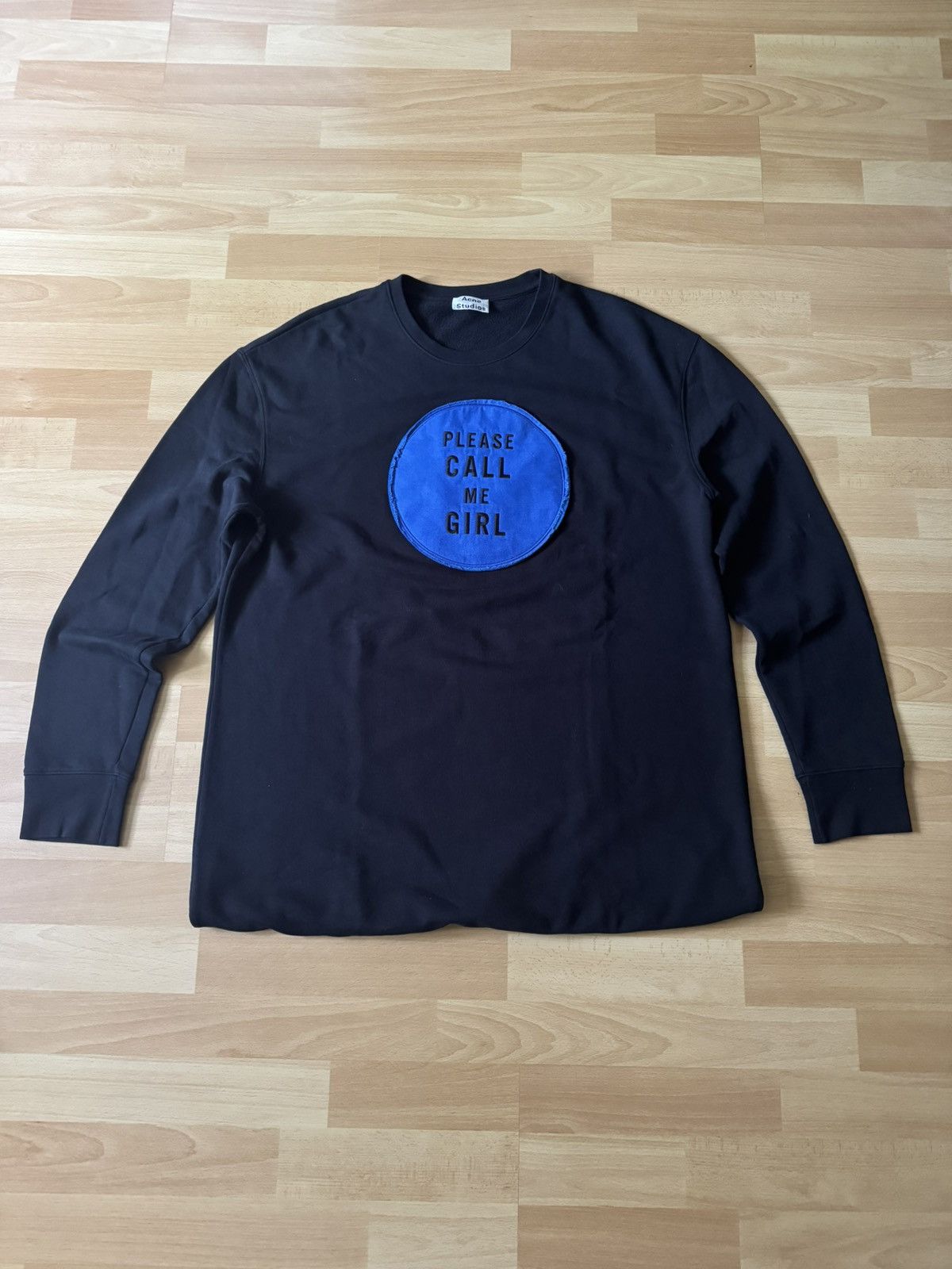 Acne Studios Acne Studios "Please Call Me Girl" Casey Crewneck Sweatshirt Size US XS / EU 42 / 0 - 1 Thumbnail