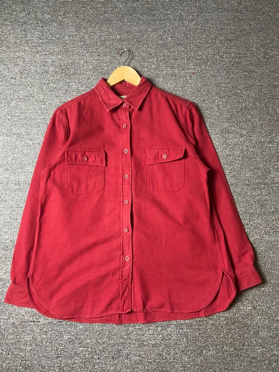 L.L. Bean L.L Bean Wool Button Ups Shirt (178) Size S / US 4 / IT 40 - 1 Thumbnail