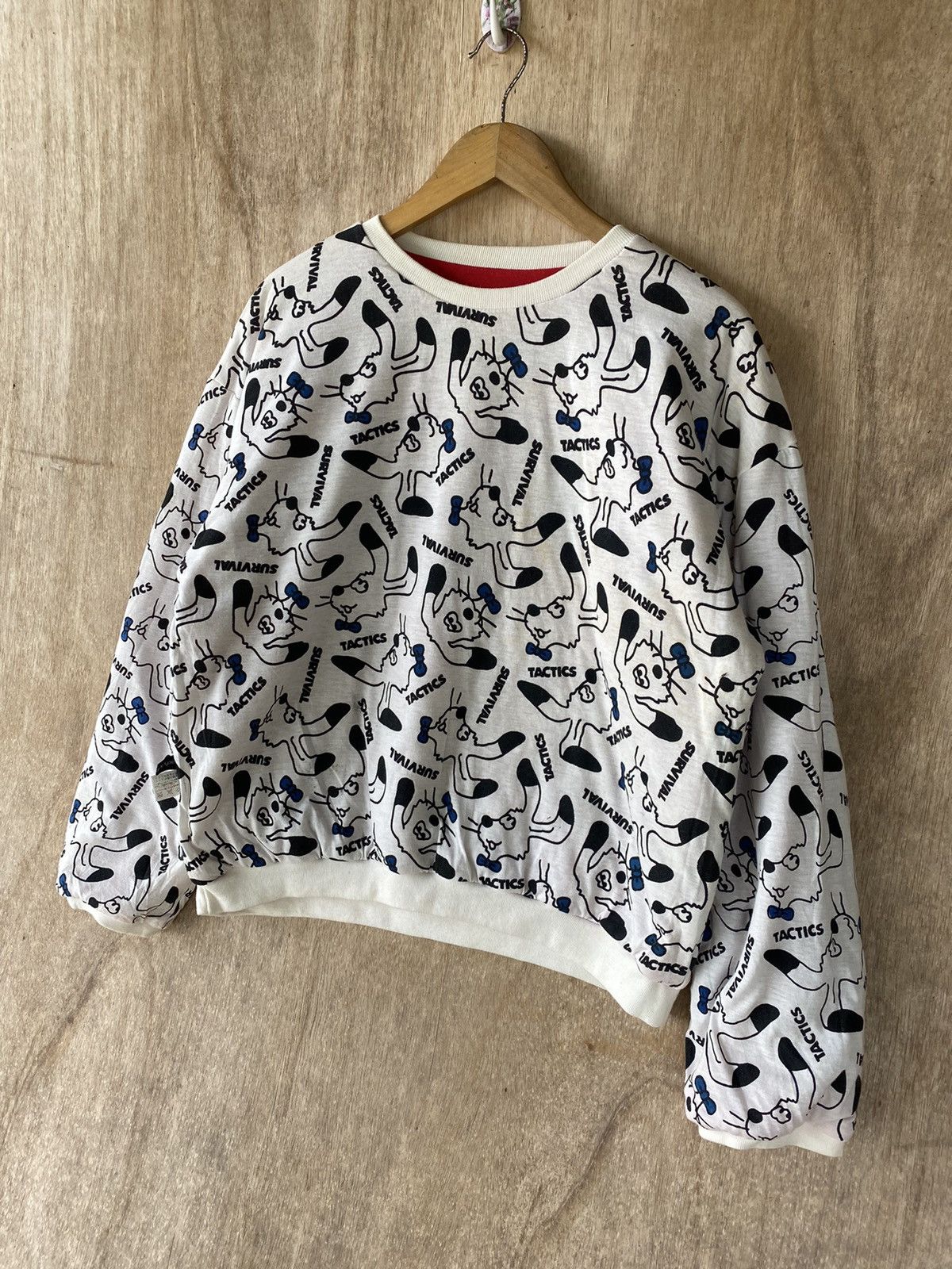 Japanese Brand × Vintage 👘SALE👘VINTAGE STYLE REVERSIBLE SWEATSHIRT Size US L / EU 52-54 / 3 - 10 Thumbnail