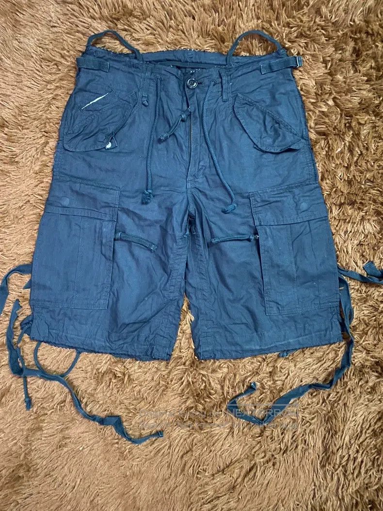 Takahiromiyashita The Soloist. Takahiromiyashita The Soloist. Dark blue workwear shorts Size US 28 / EU 44 - 1 Thumbnail