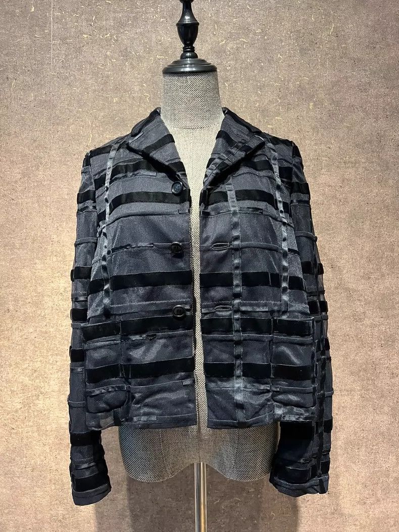 Comme des Garcons Comme des Garcons Striped jacket jacket Size S / US 4 / IT 40 - 8 Thumbnail