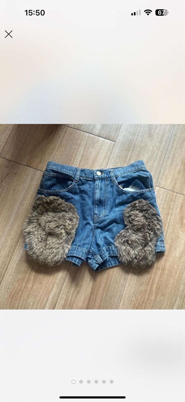 Ne-Net ne net fuzzy shorts Size 26" / US 2 / IT 38 - 1 Thumbnail