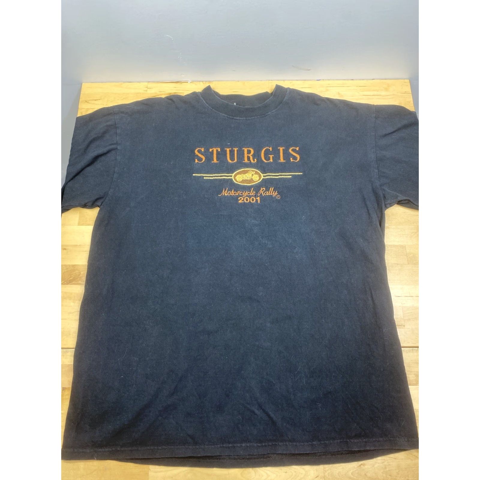 Vintage VINTAGE Sturgis Motorcycle Rally T Shirt Mens XL Black Biker Y2K #8363 Size US XL / EU 56 / 4 - 2 Thumbnail