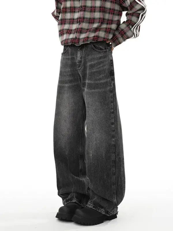 VIBE Washed street hip hop Y2K baggy vintage jeans Size US 34 / EU 50 - 7 Thumbnail