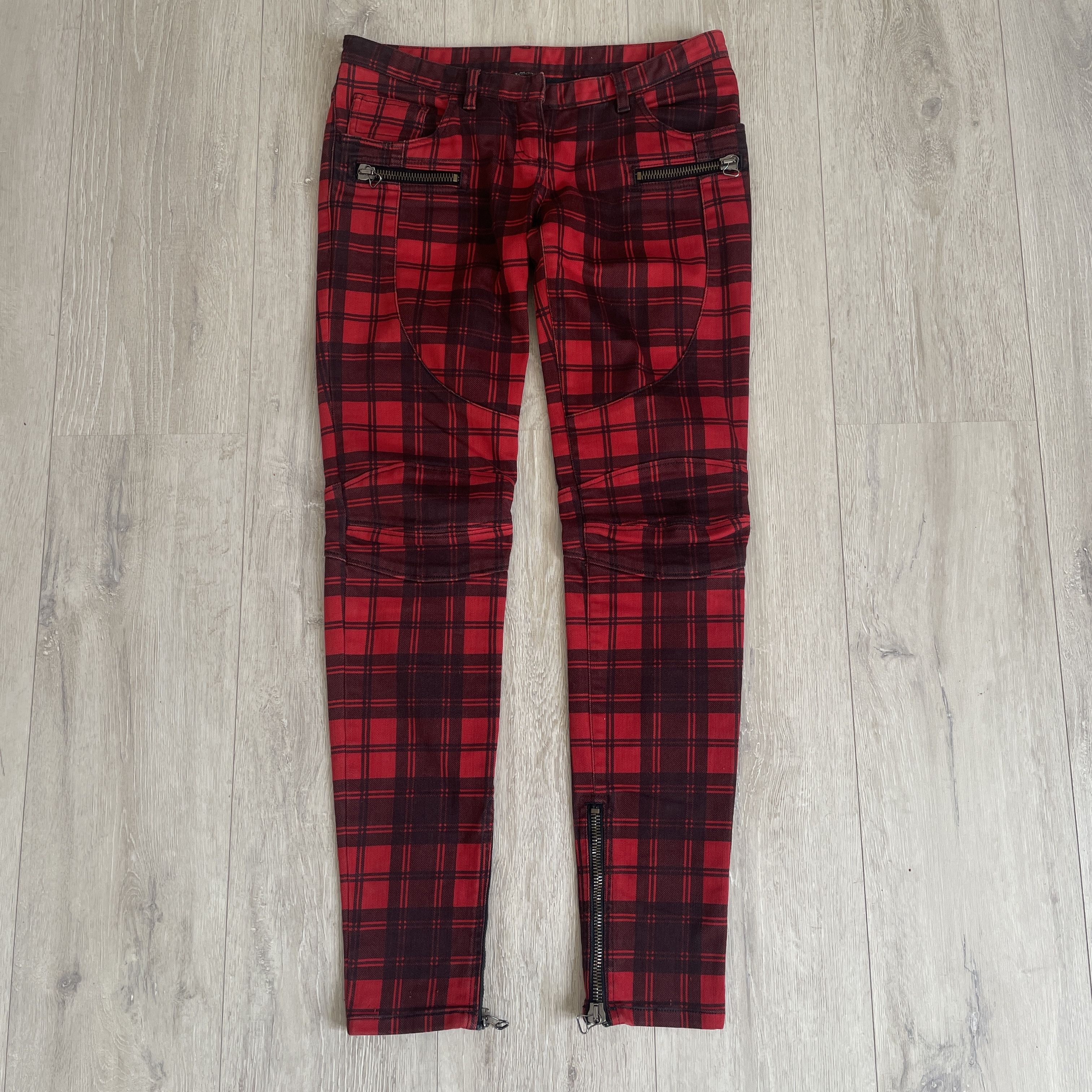 Balmain Balmain AW08 runway bikers by Christophe Decarnin Size 28" / US 6 / IT 42 - 1 Thumbnail