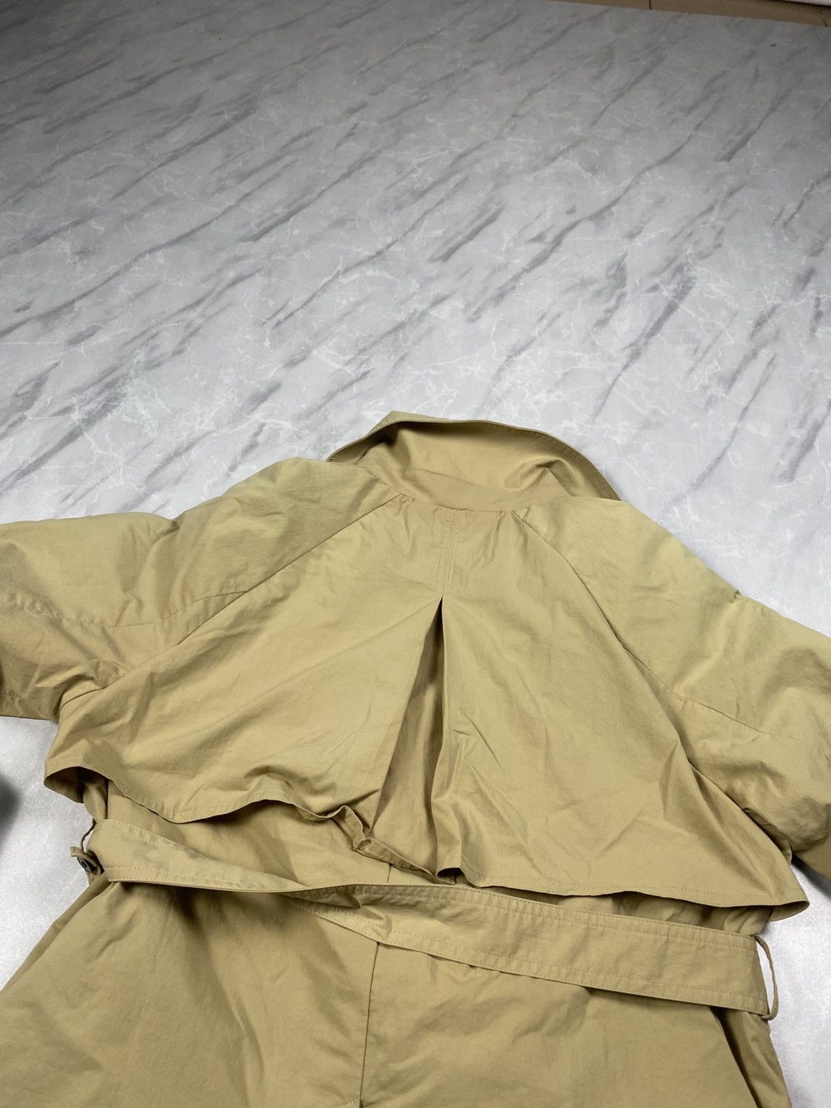 Japanese Brand Maison de_Roem Light Cropped Trench Coat Size M / US 6-8 / IT 42-44 - 7 Thumbnail