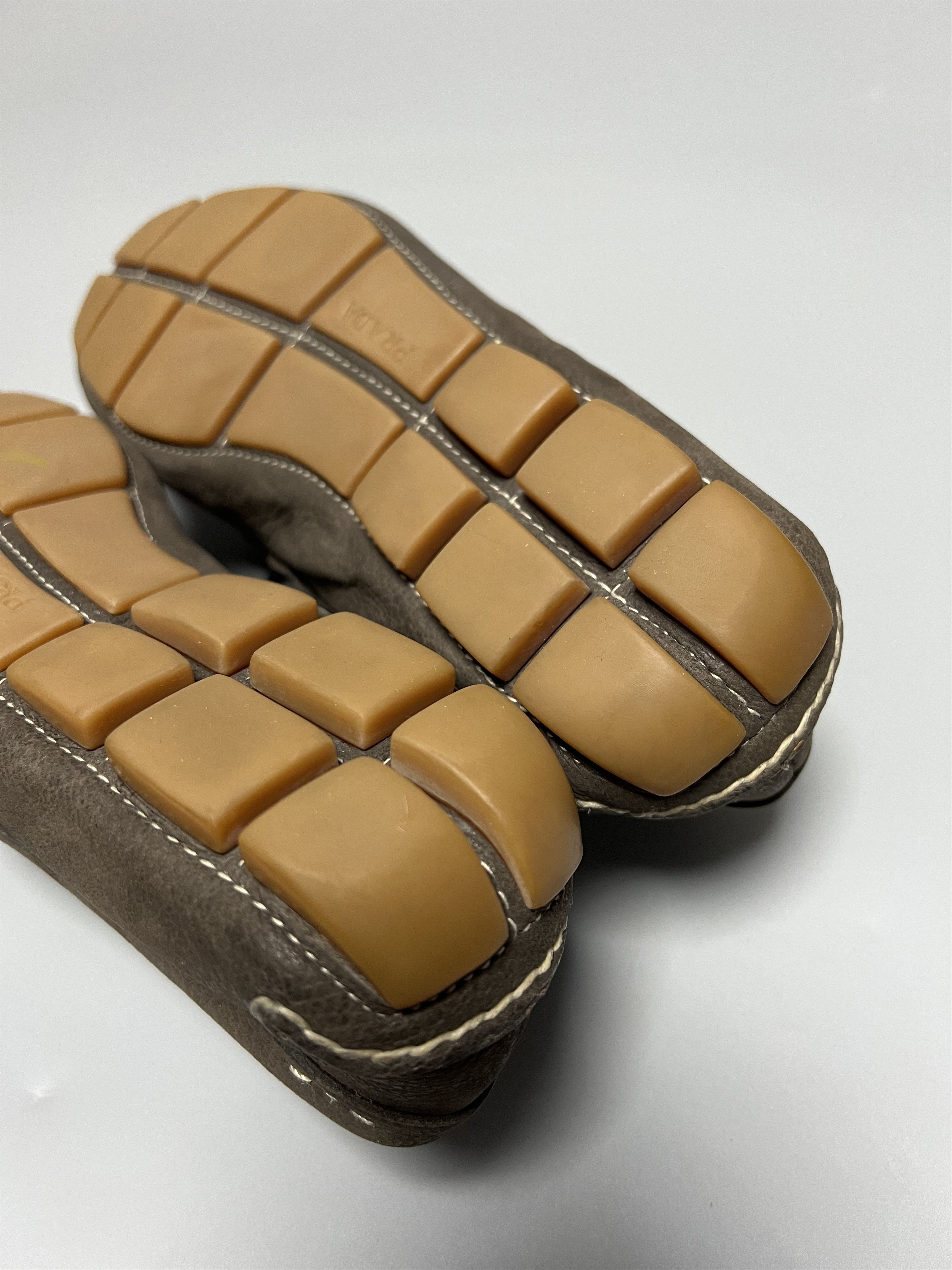 Prada Prada Vintage Brown Leather Loafers Moccasins Size US 7.5 / EU 40-41 - 17 Thumbnail
