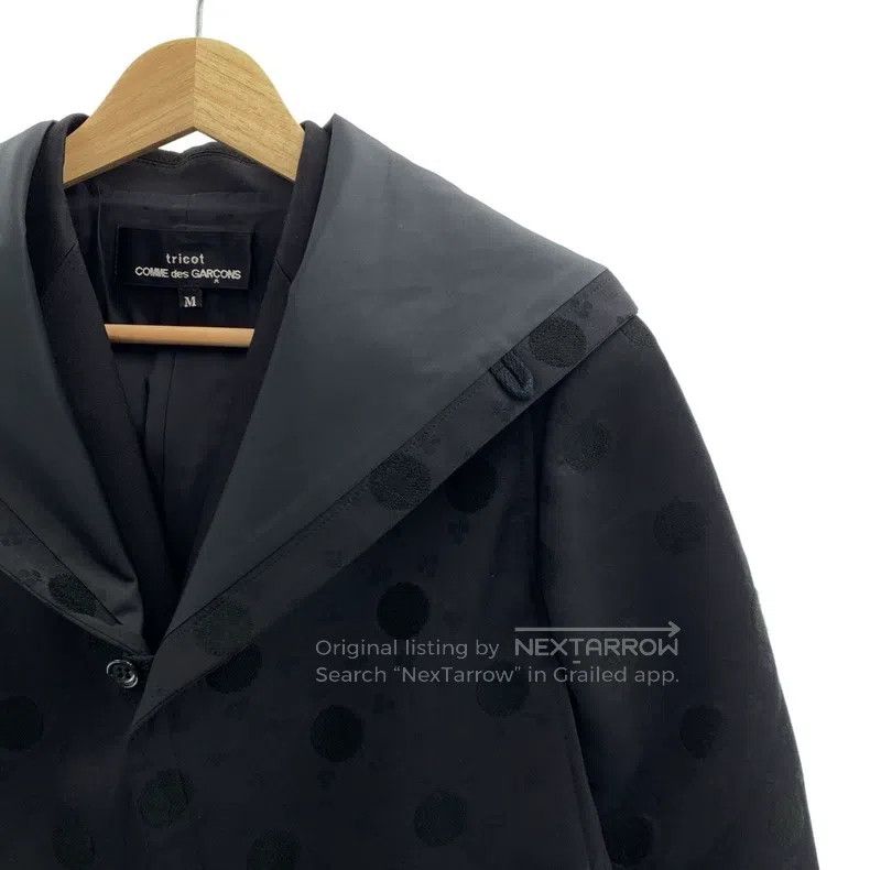 Comme des Garcons Comme Des Garcons Round dot double-layered slim-fit jacket Size M / US 6-8 / IT 42-44 - 2 Thumbnail