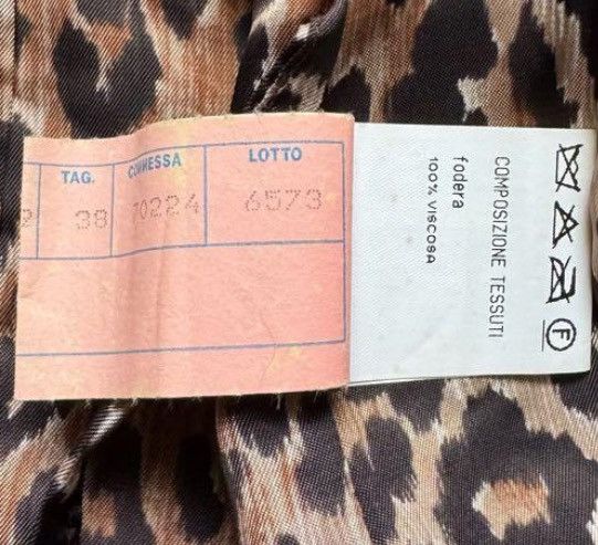 Dolce & Gabbana Dolce & Gabbana Fur Coat Leopard Lining Size US S / EU 44-46 / 1 - 7 Thumbnail