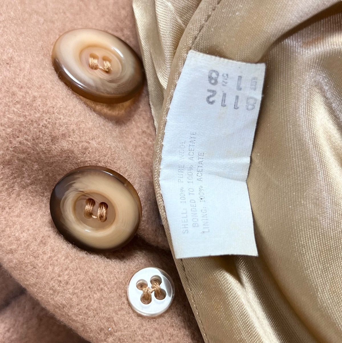 Mackintosh × Vintage Vintage Mackintosh Women Wool Peacoat Size M / US 6-8 / IT 42-44 - 13 Thumbnail