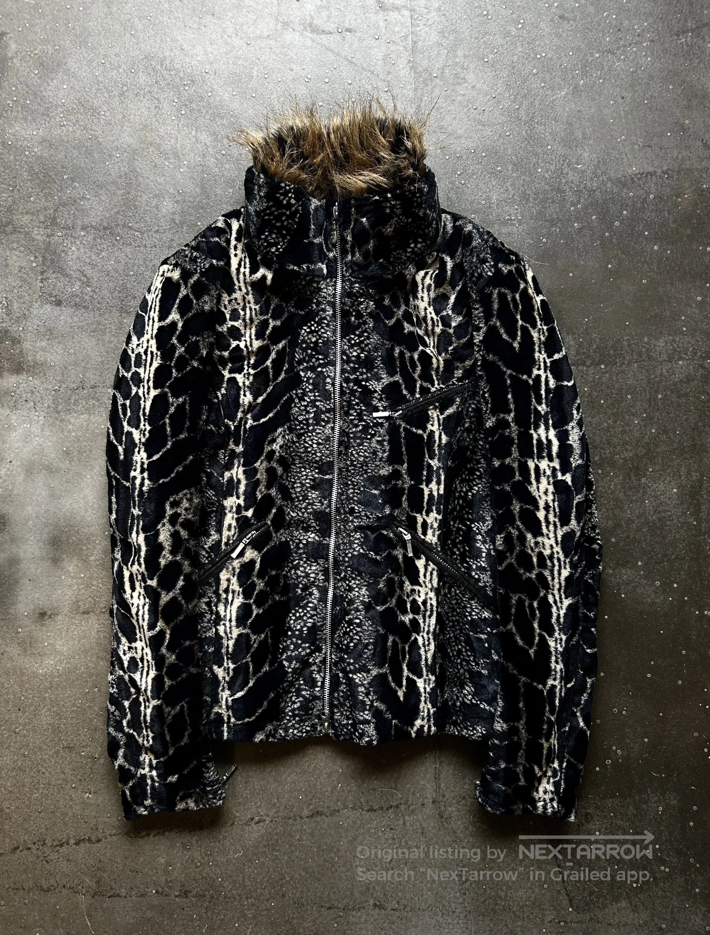 Tornado Mart TORNADO MART 00s Leopard Print Jacket. Size US L / EU 52-54 / 3 - 2 Thumbnail