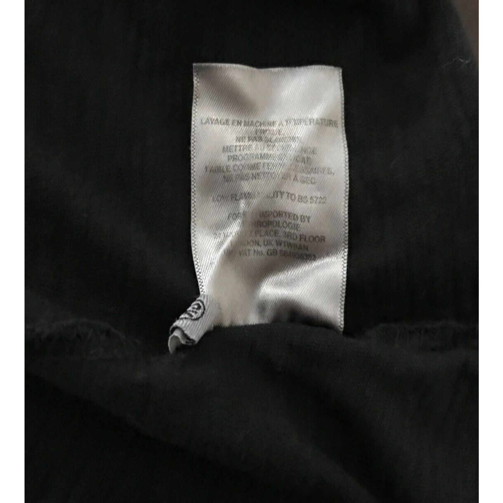Anthropologie Anthropologie t.la Black Ruched Tee Mini Short Sleeve Dress Size XS / US 0-2 / IT 36-38 - 10 Thumbnail