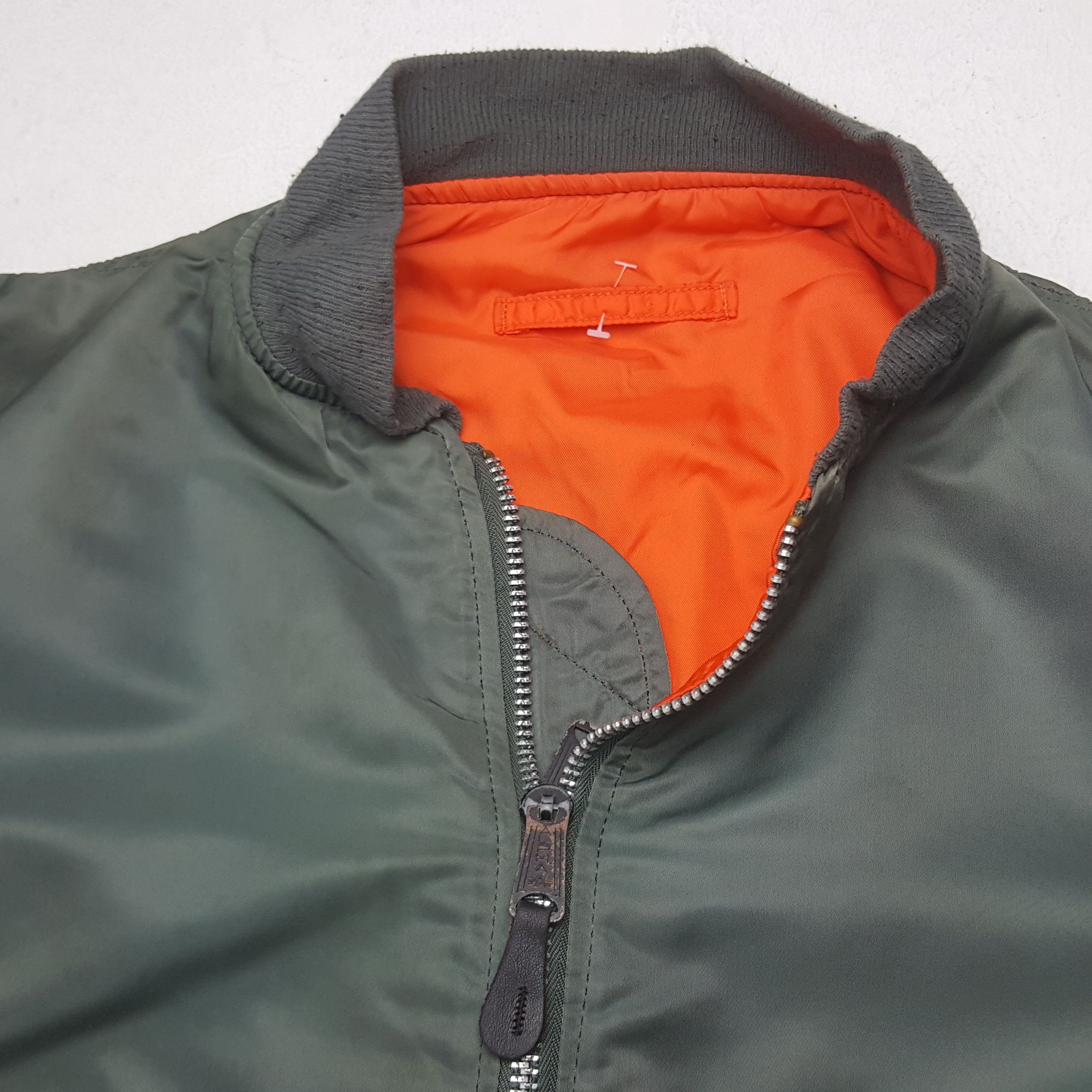 Alpha Industries Vintage Alpha Industries Custom HG Reversible Bomber Jacket Size US XL / EU 56 / 4 - 8 Thumbnail