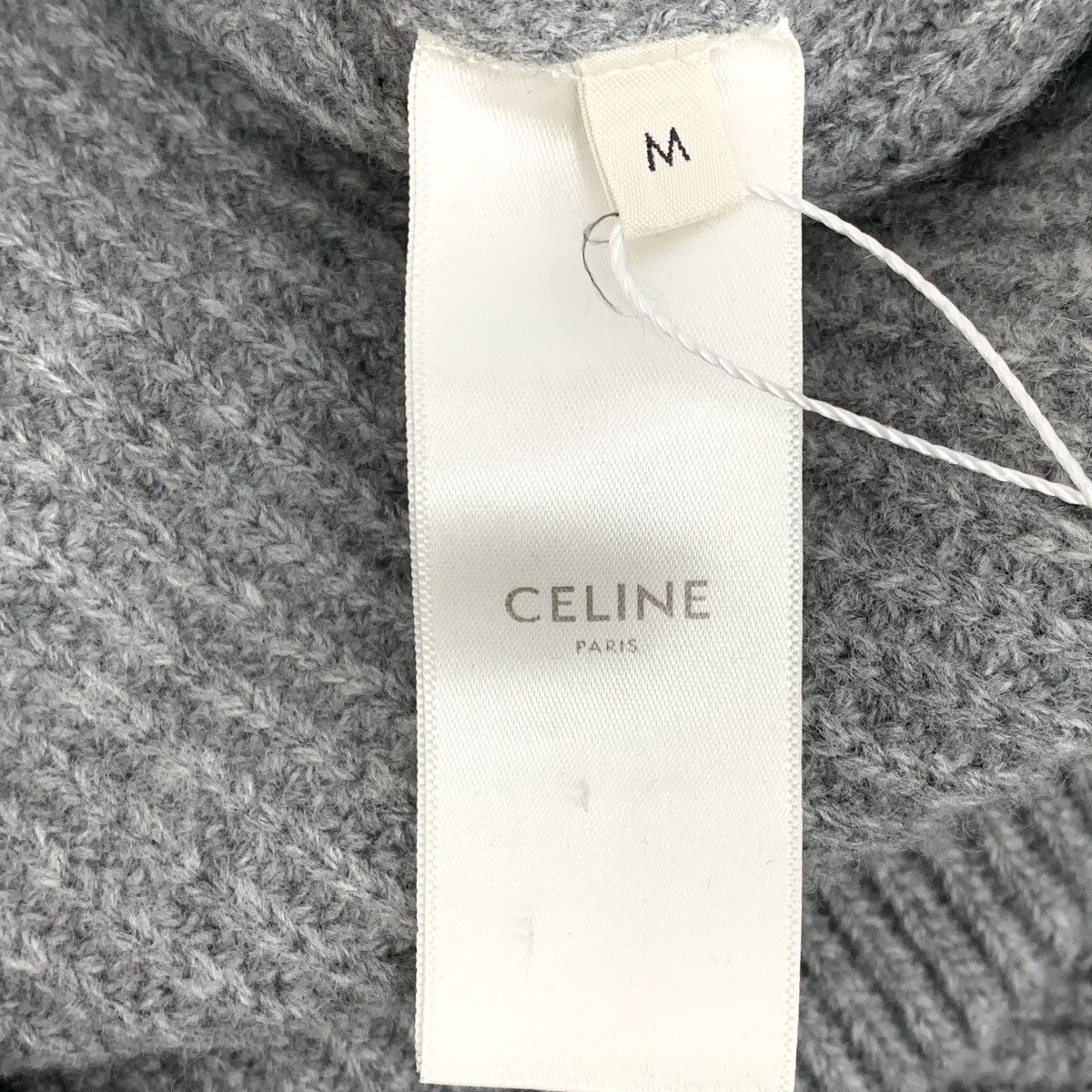 Celine Celine Logo Letter Wool Hooded Long Sleeve Knitwear K26WX Size M / US 6-8 / IT 42-44 - 7 Thumbnail